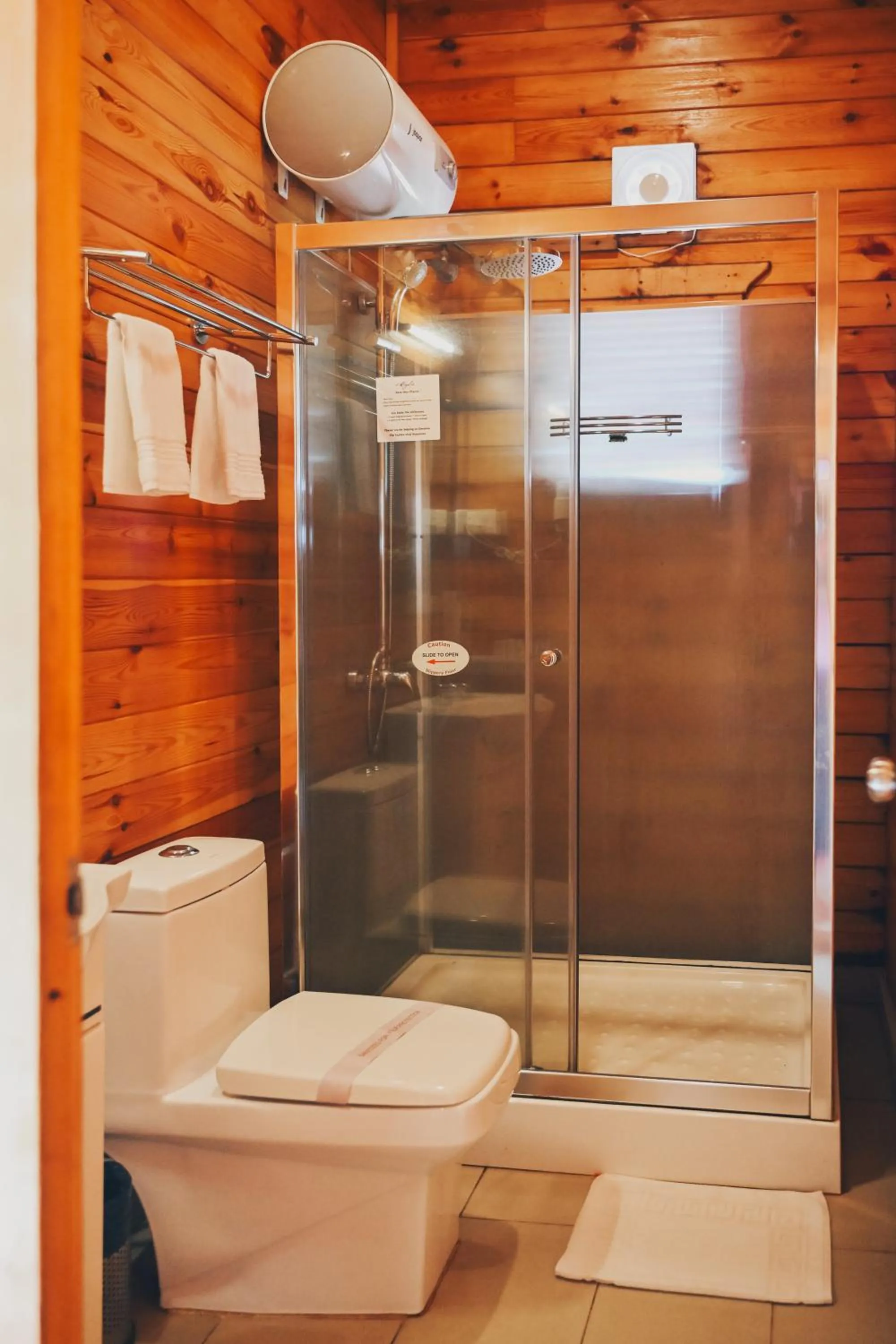 Shower in The Regalia Resort