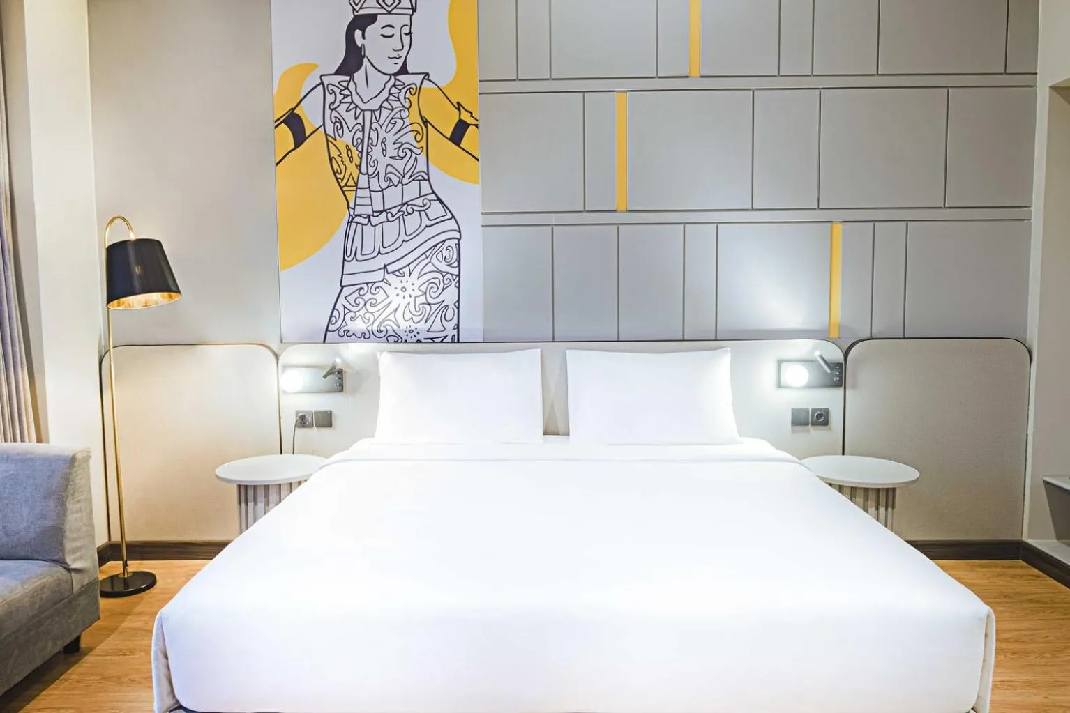 Bedroom, Bed in Yello Hotel Samarinda