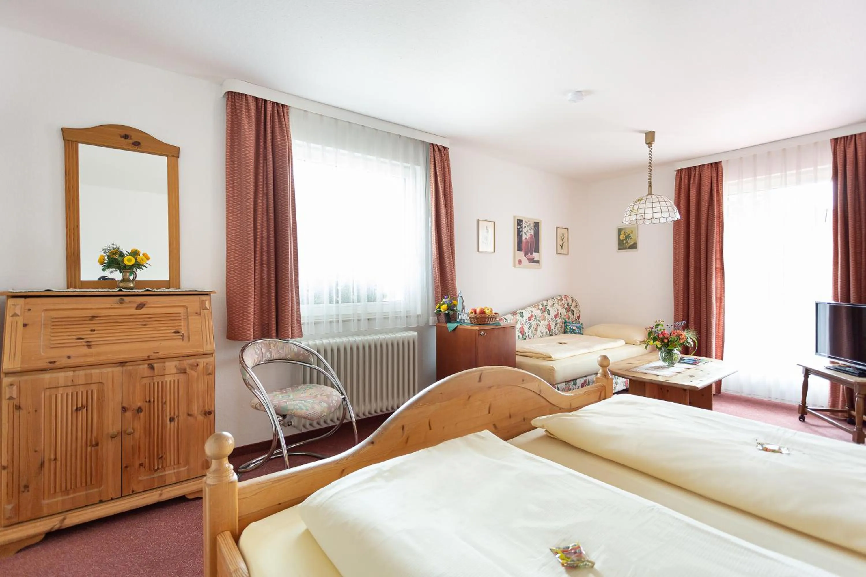 Photo of the whole room, Bed in Hotel Silberdistel