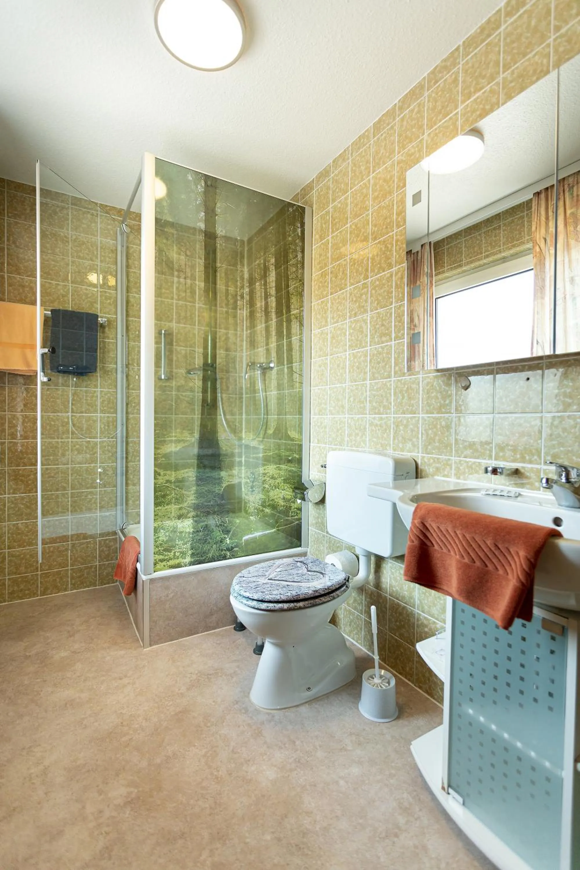 Toilet in Hotel Silberdistel