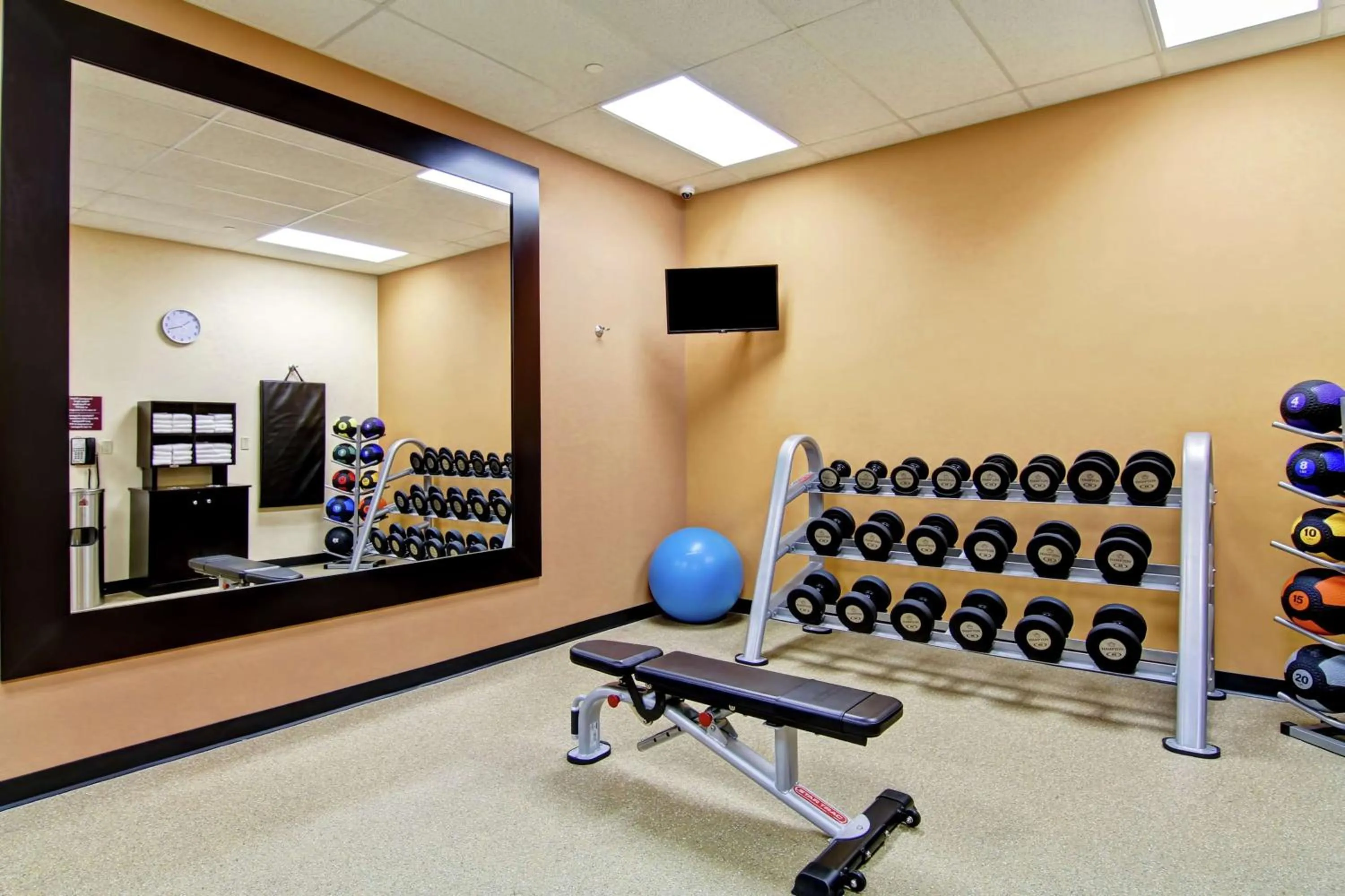 Fitness centre/facilities in Hilton Garden Inn Ottawa Airport
