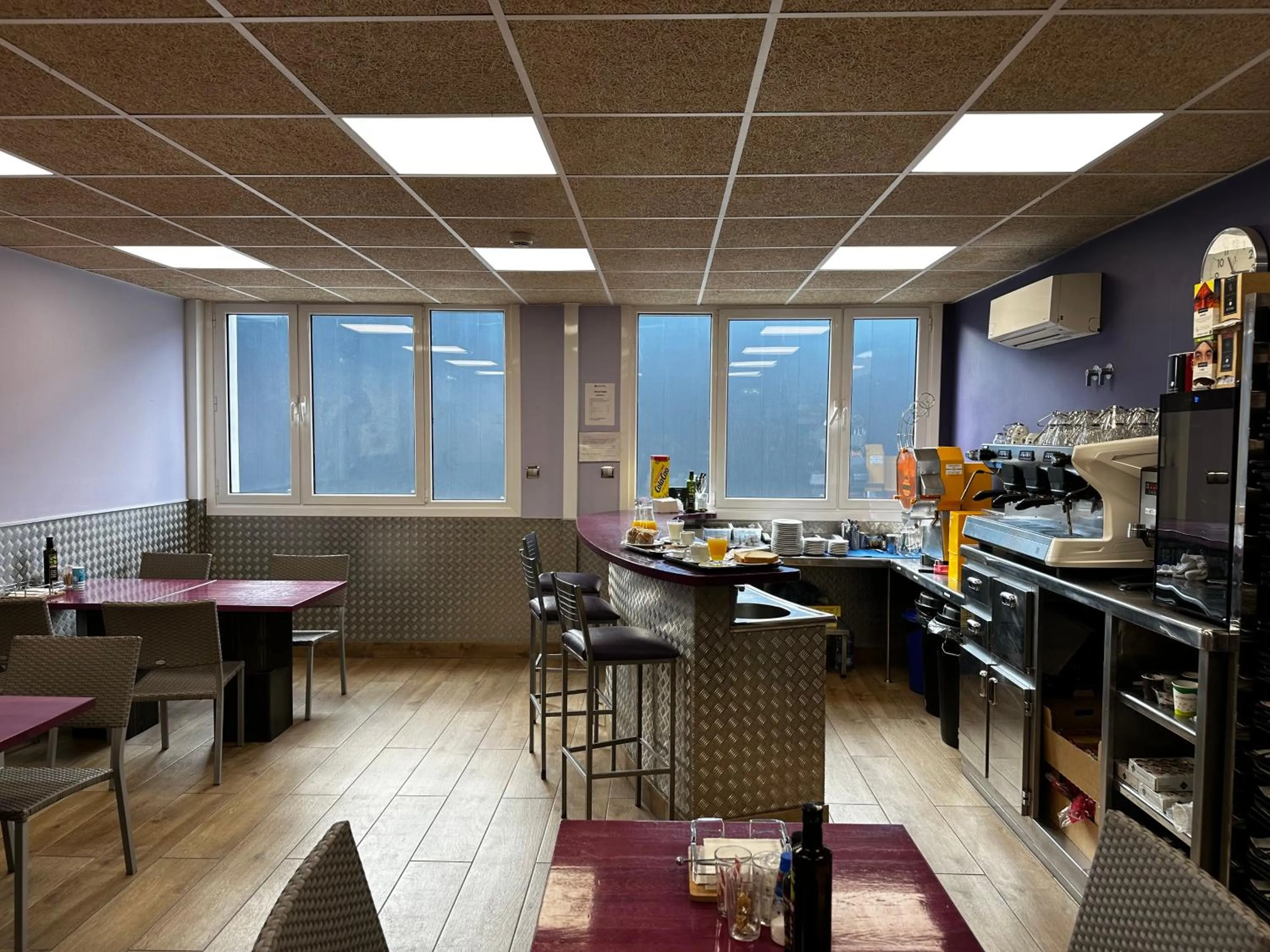 Continental breakfast in Pensión Astigarraga