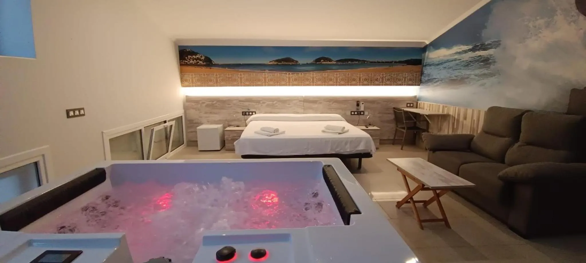 Bed in Pensión Astigarraga