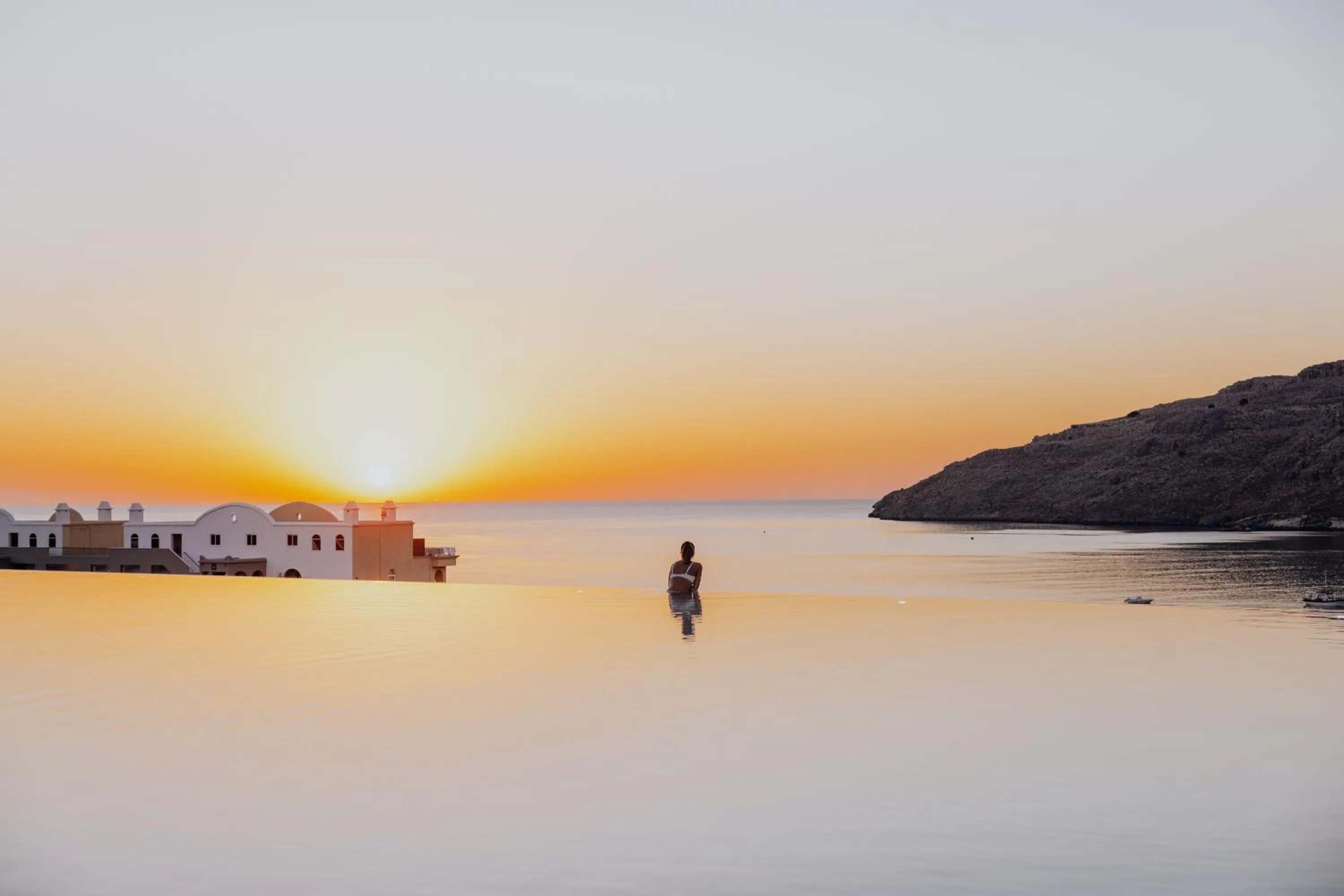 Sea view in Lindos Grand Resort & Spa - Adults Only