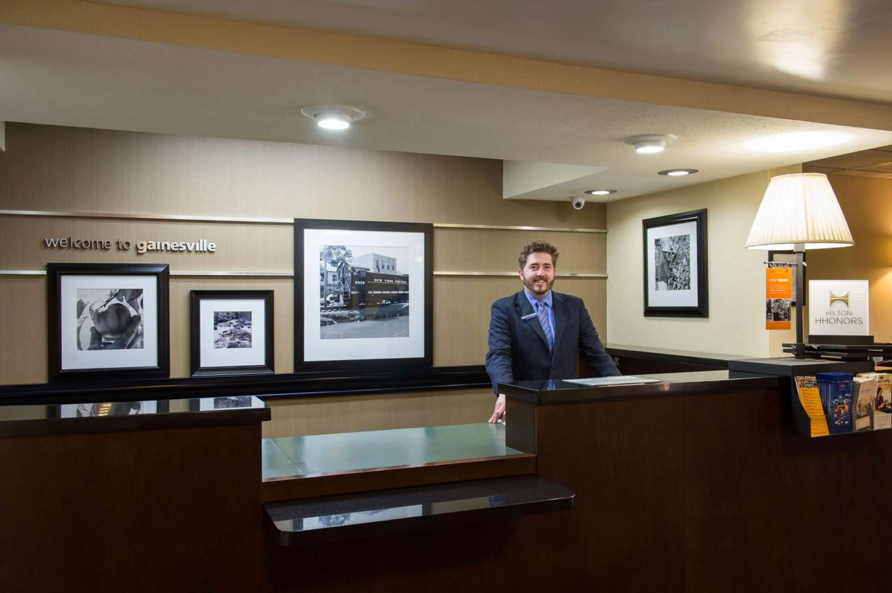Lobby or reception in Hampton Inn Gainesville