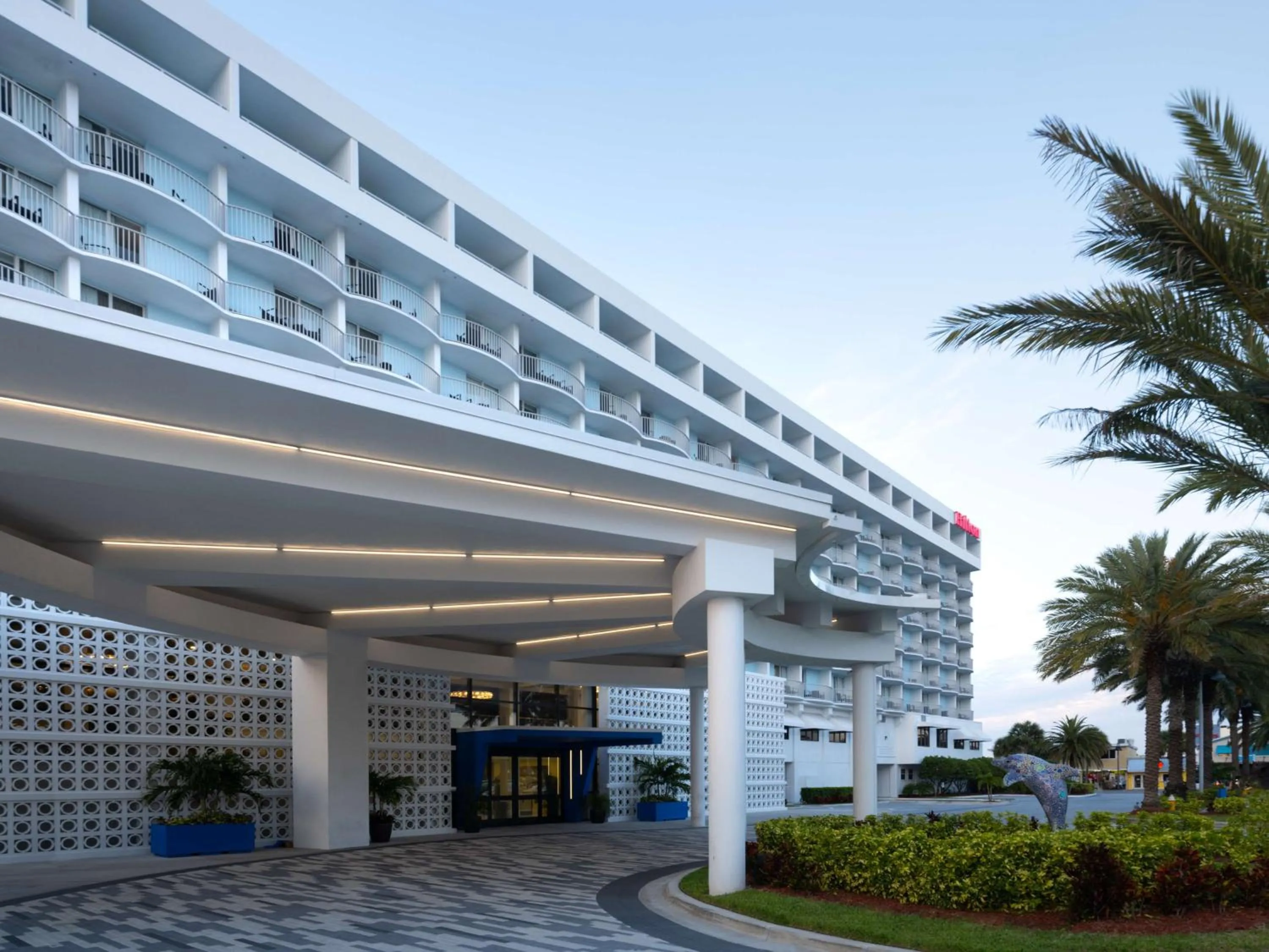 Property building in Hilton Clearwater Beach Resort & Spa