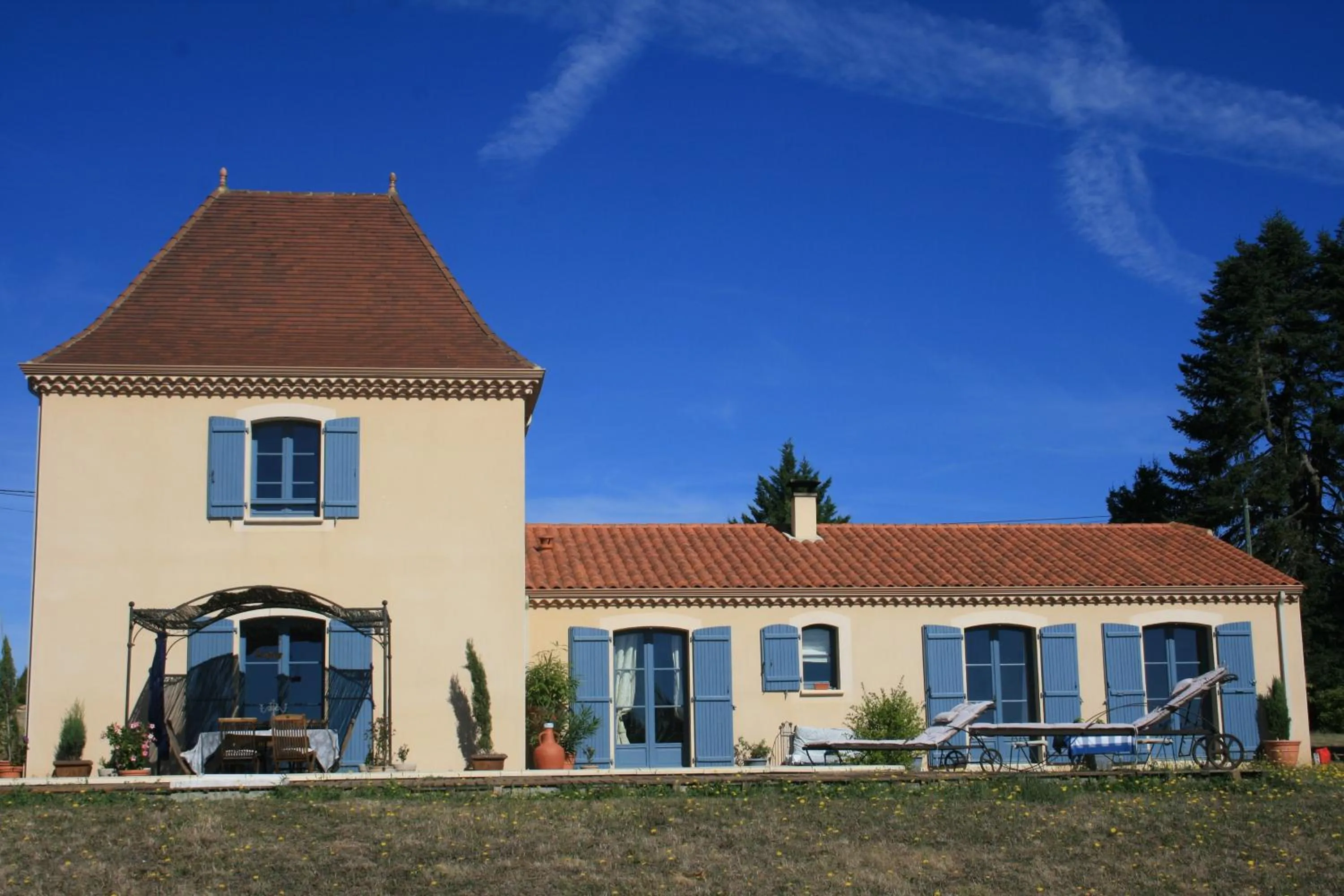 Garden in La Rolandie Haute