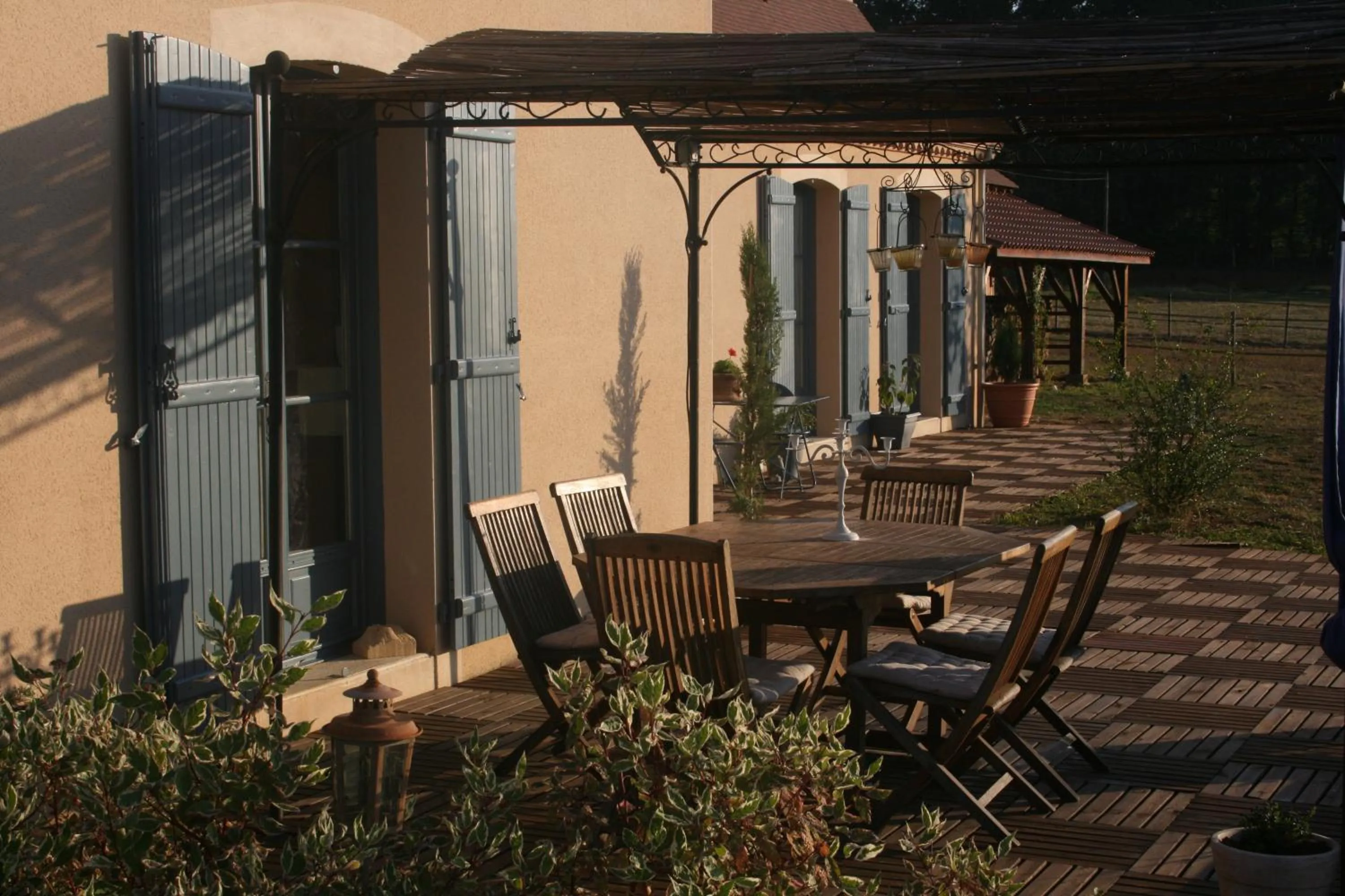 Balcony/Terrace in La Rolandie Haute