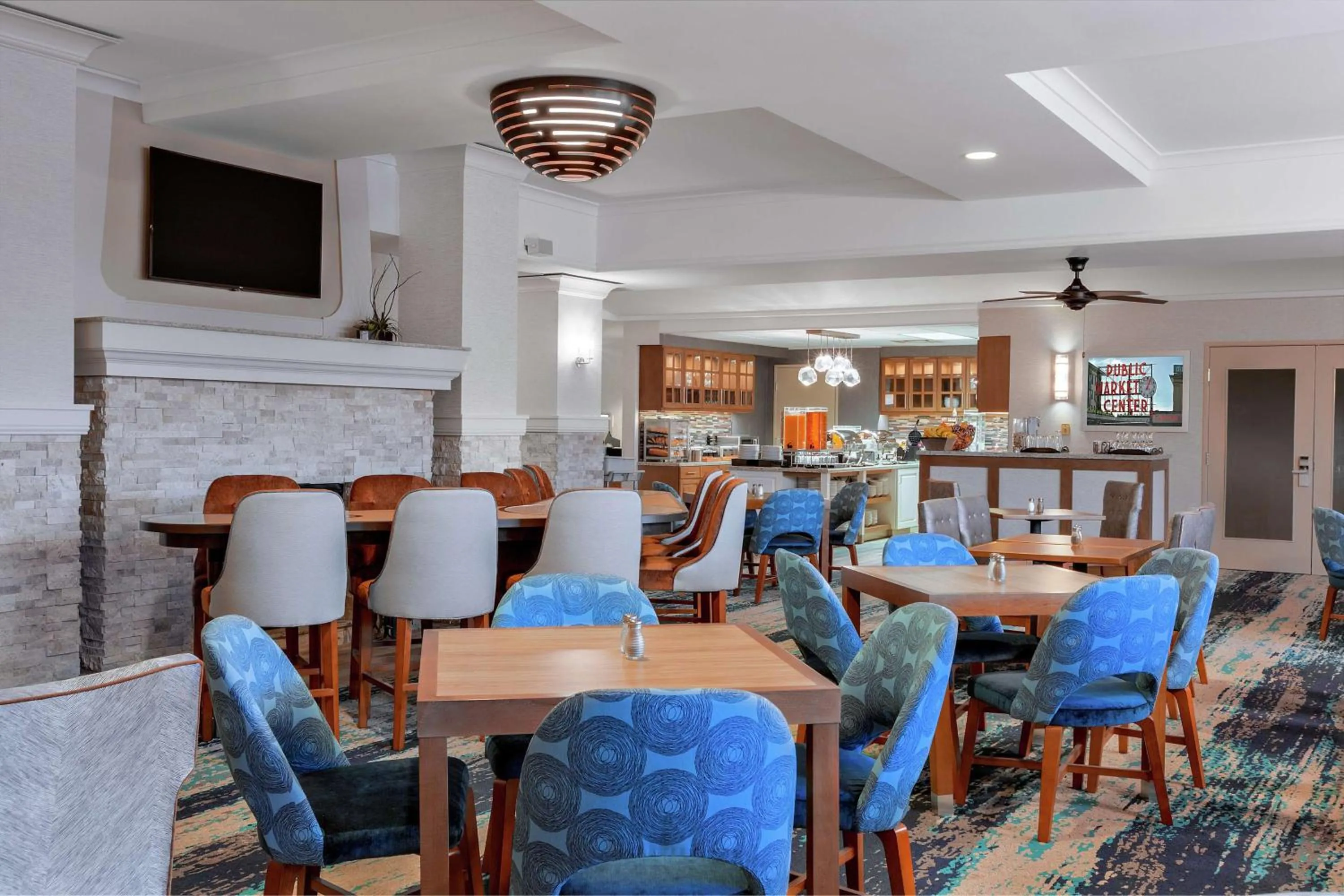 Breakfast in Homewood Suites by Hilton Seattle Downtown