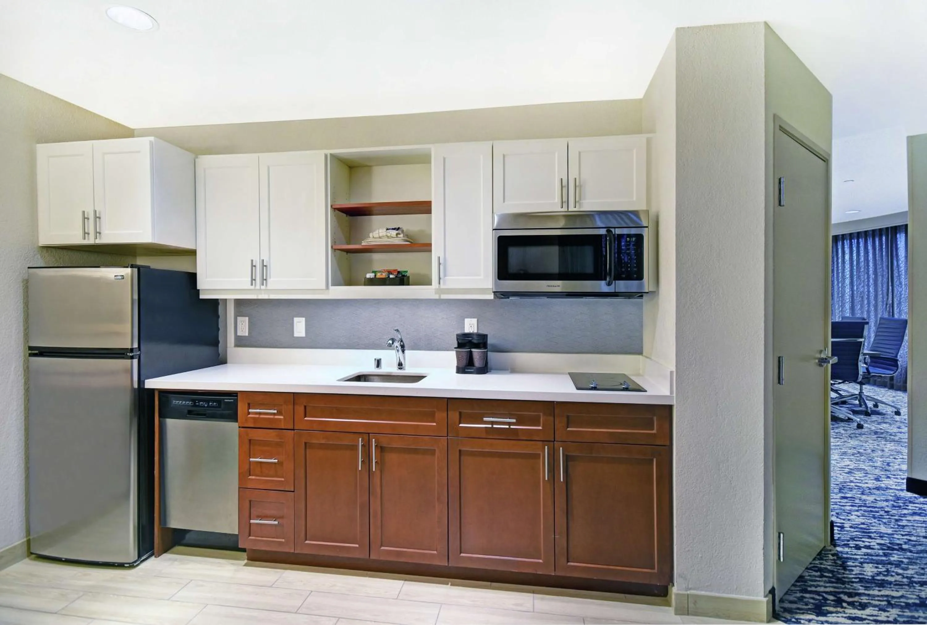 Kitchen or kitchenette in Homewood Suites by Hilton Seattle Downtown