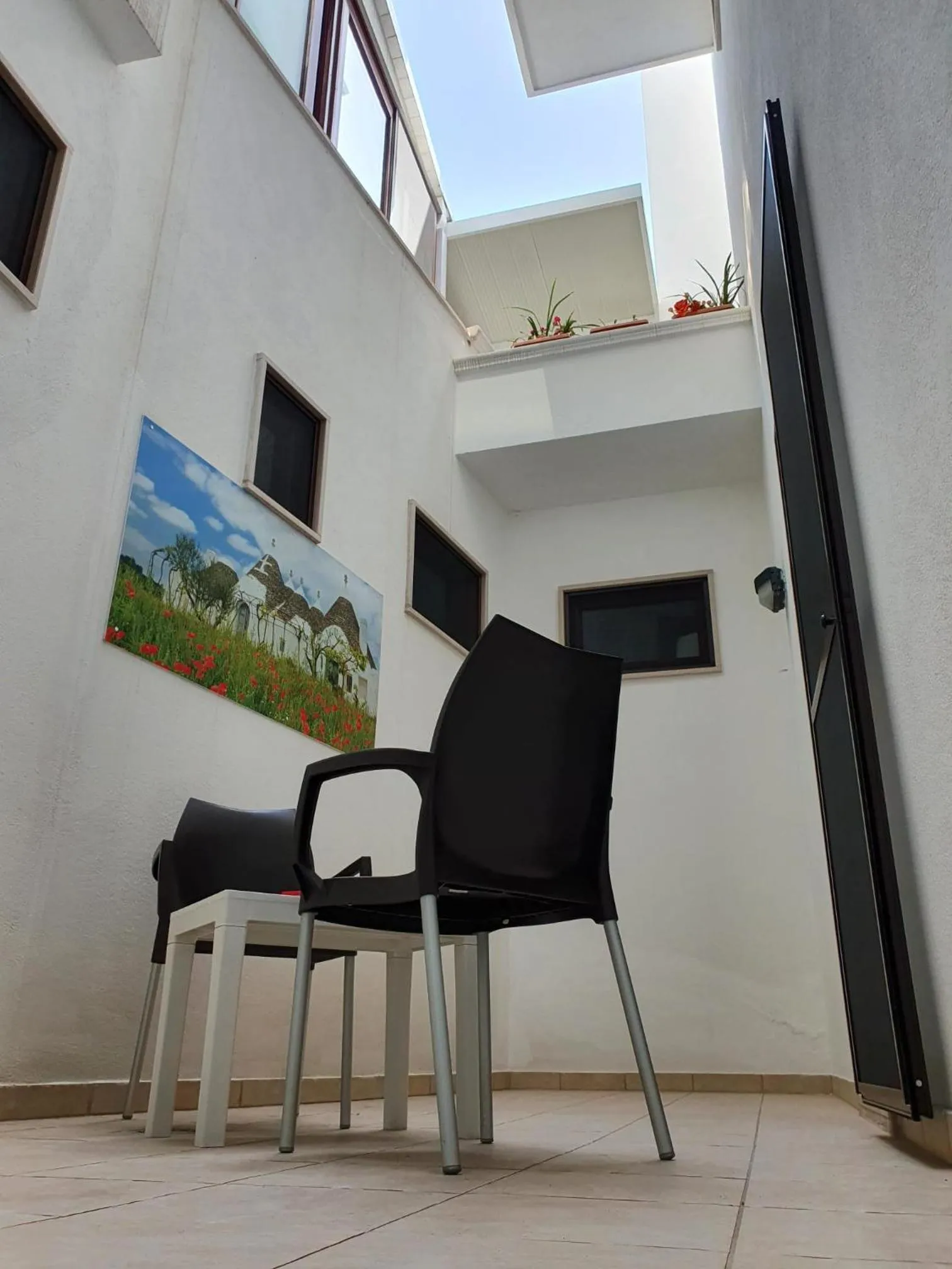 Patio in Hotel Corallo