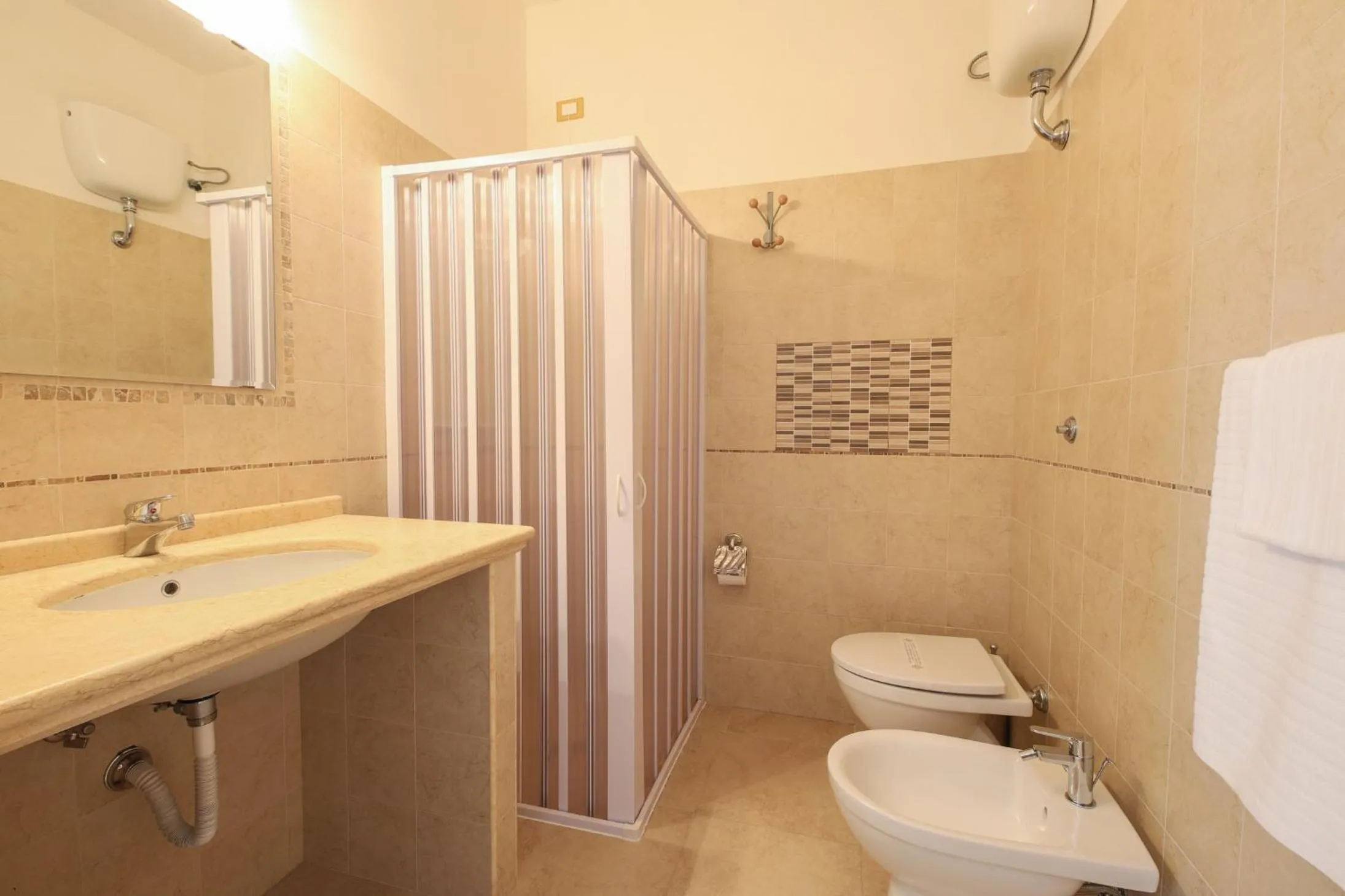 Bathroom in Hotel Corallo