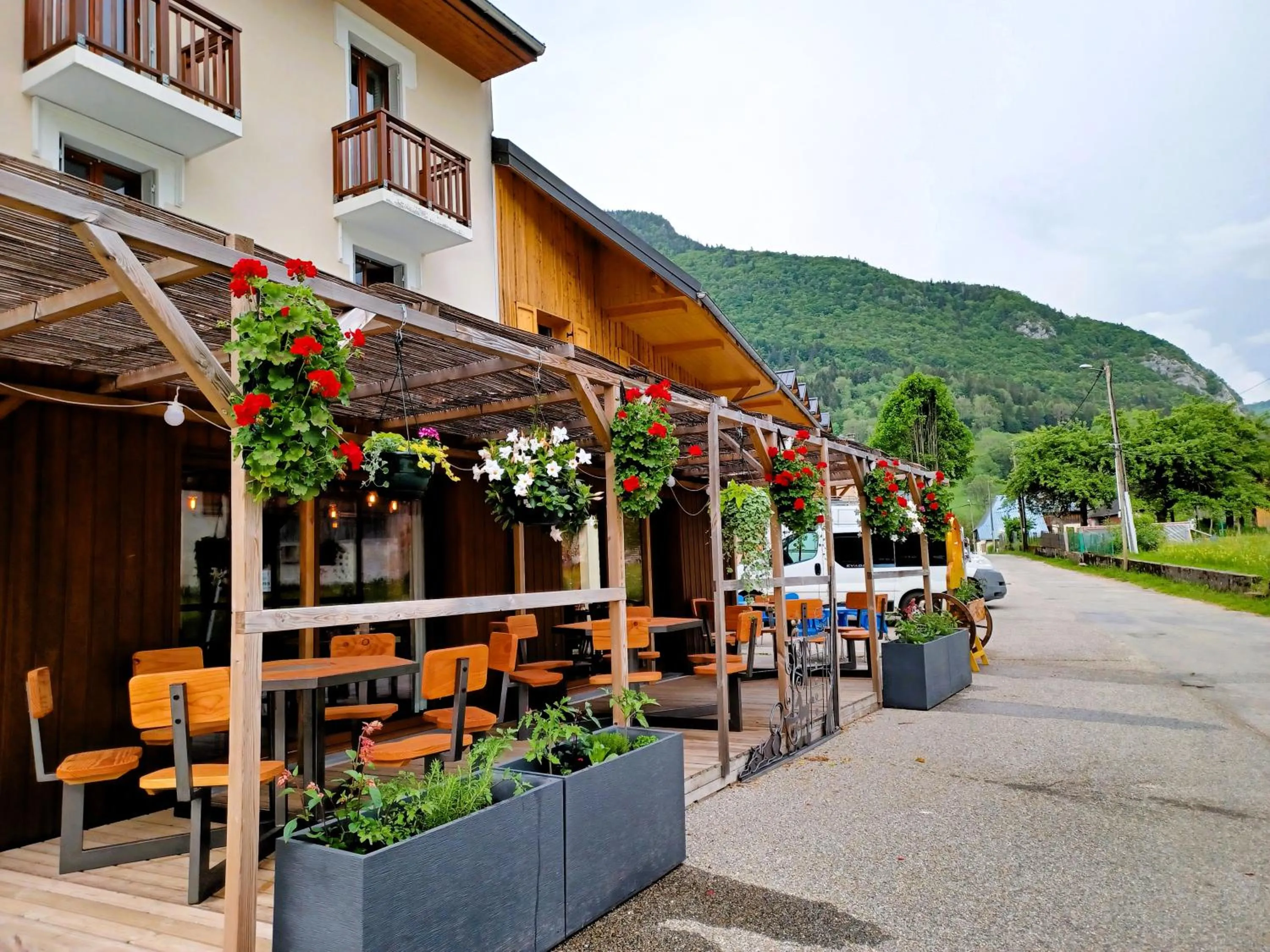 Balcony/Terrace in Hôtel du Soleil