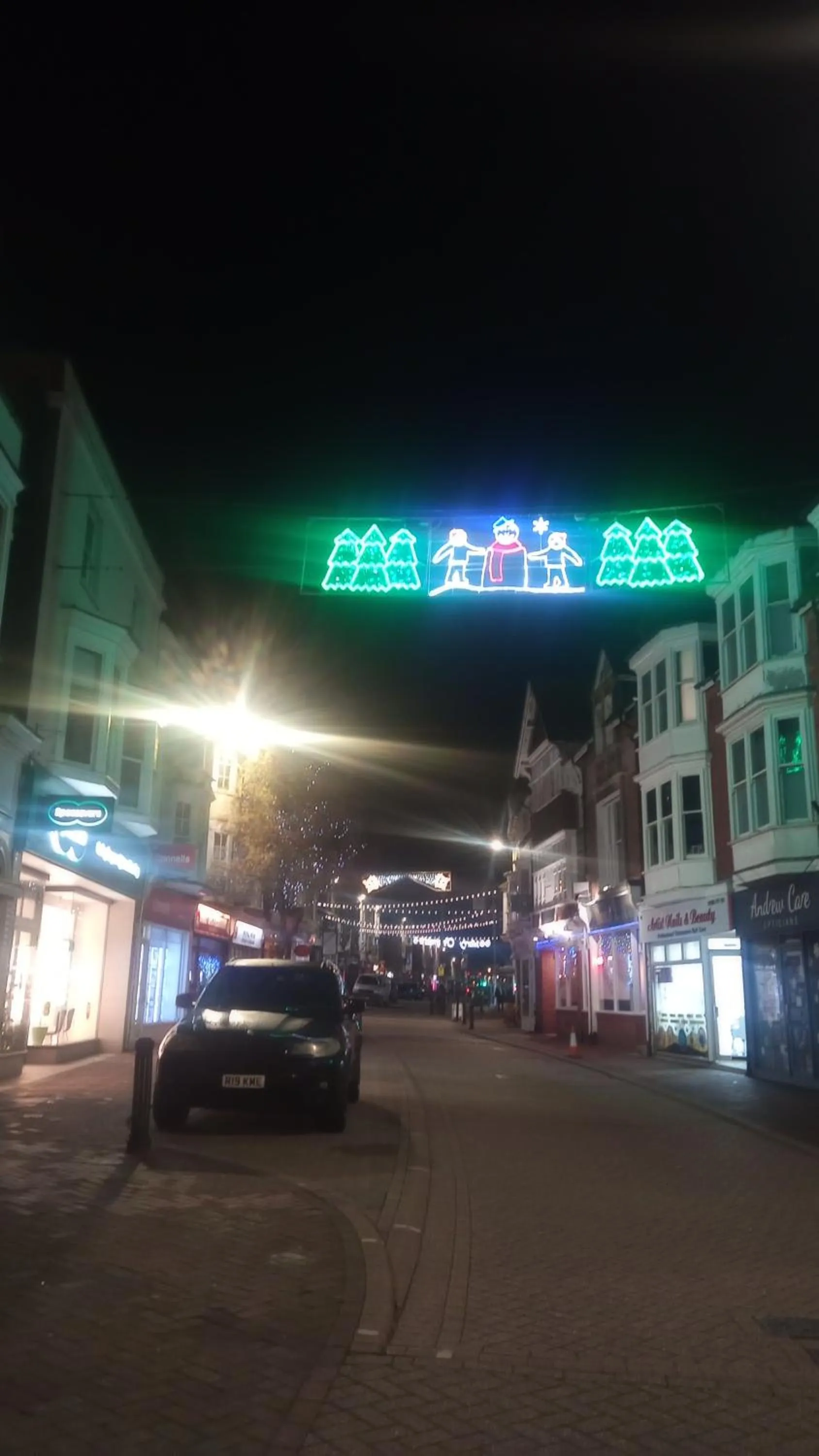 Night in The Wilton Weymouth