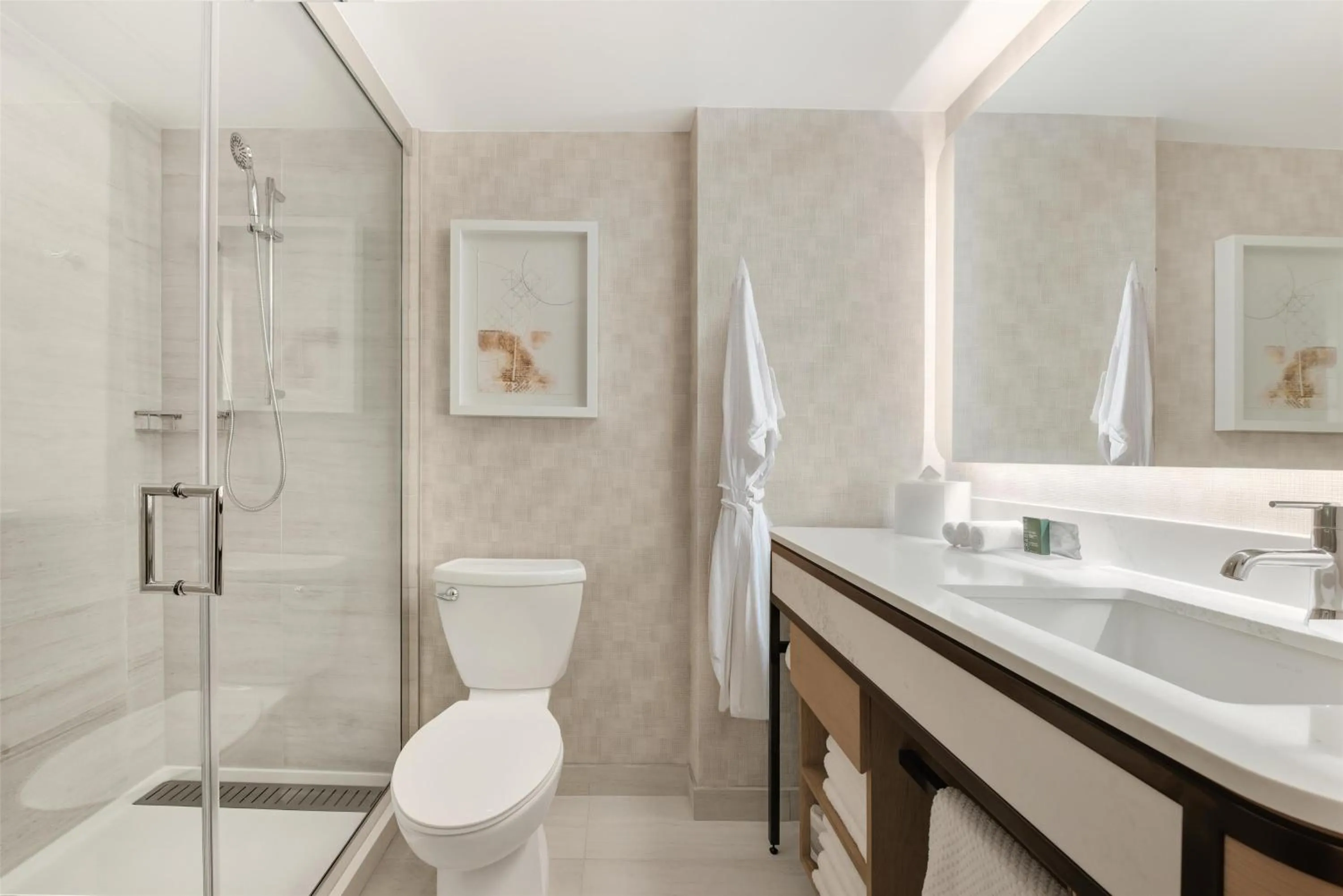 Bathroom in Hilton Anaheim