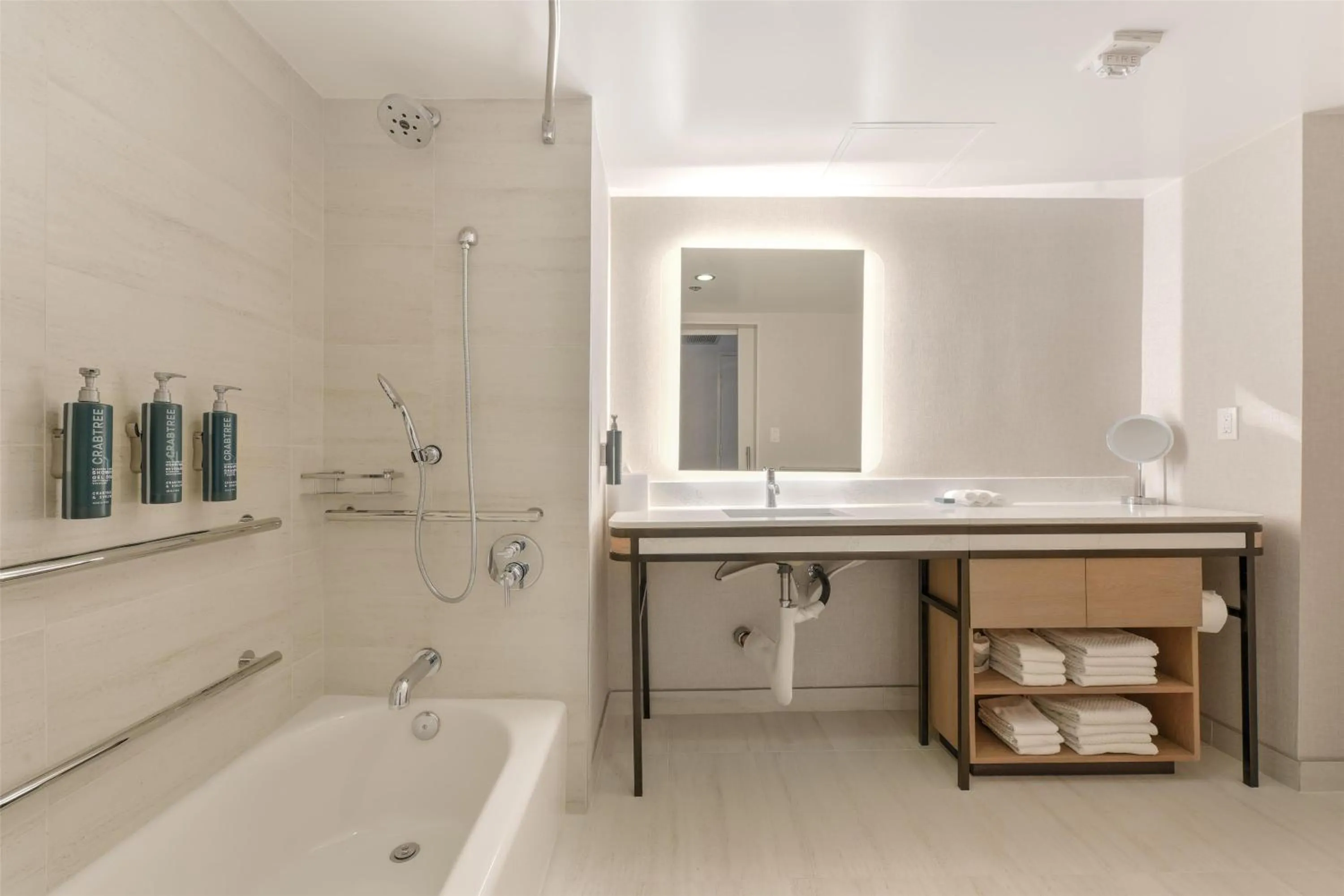 Bathroom in Hilton Anaheim