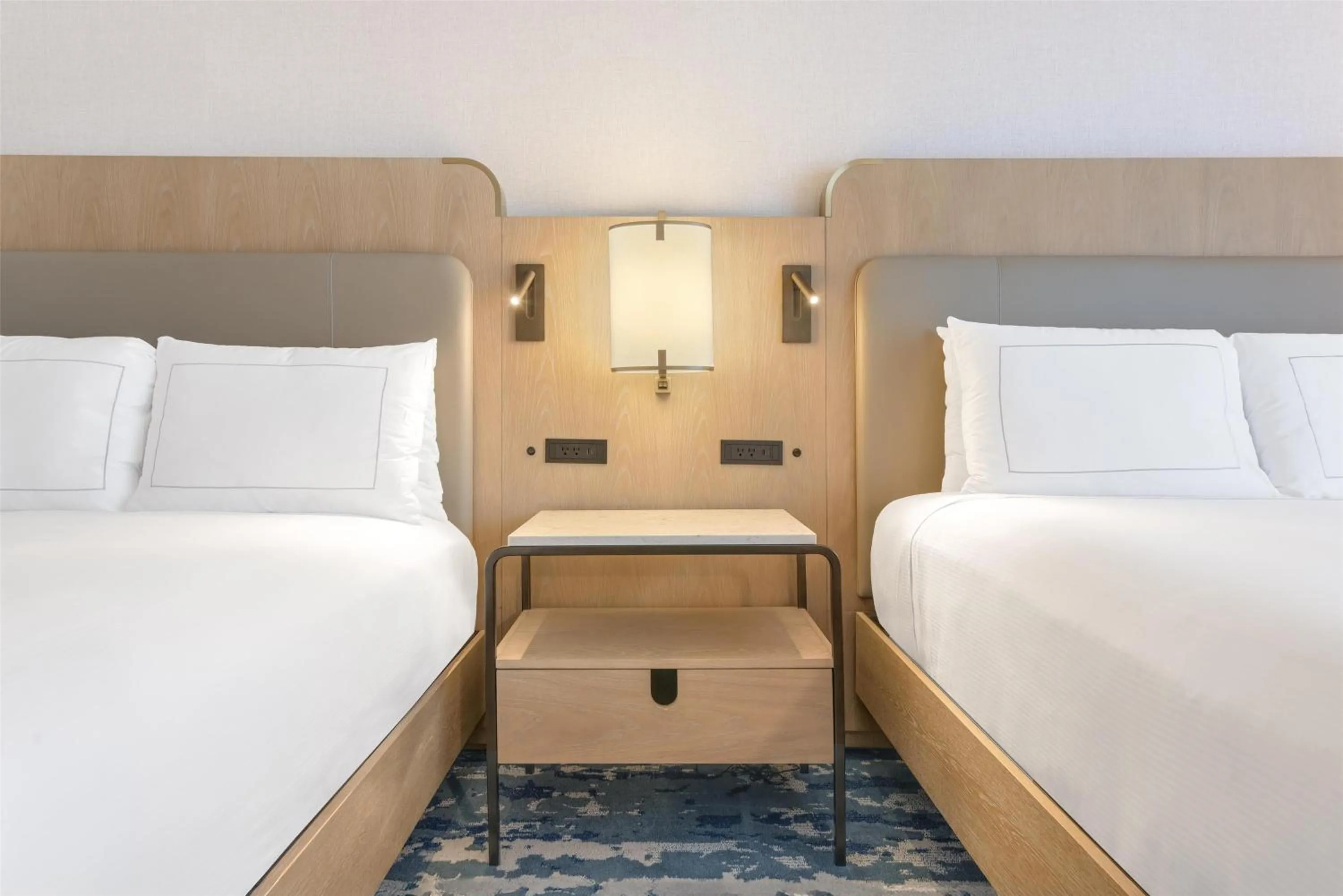 Bed in Hilton Anaheim