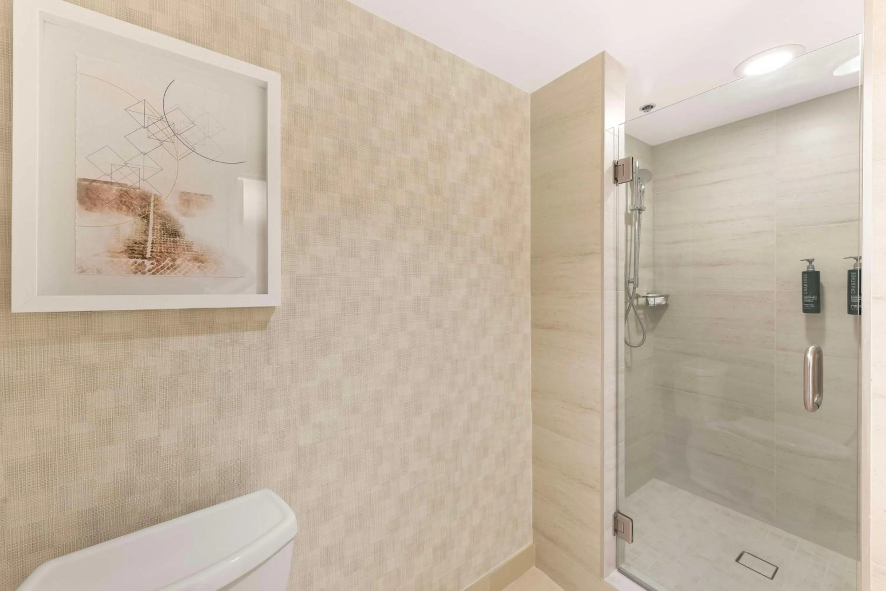 Bathroom in Hilton Anaheim