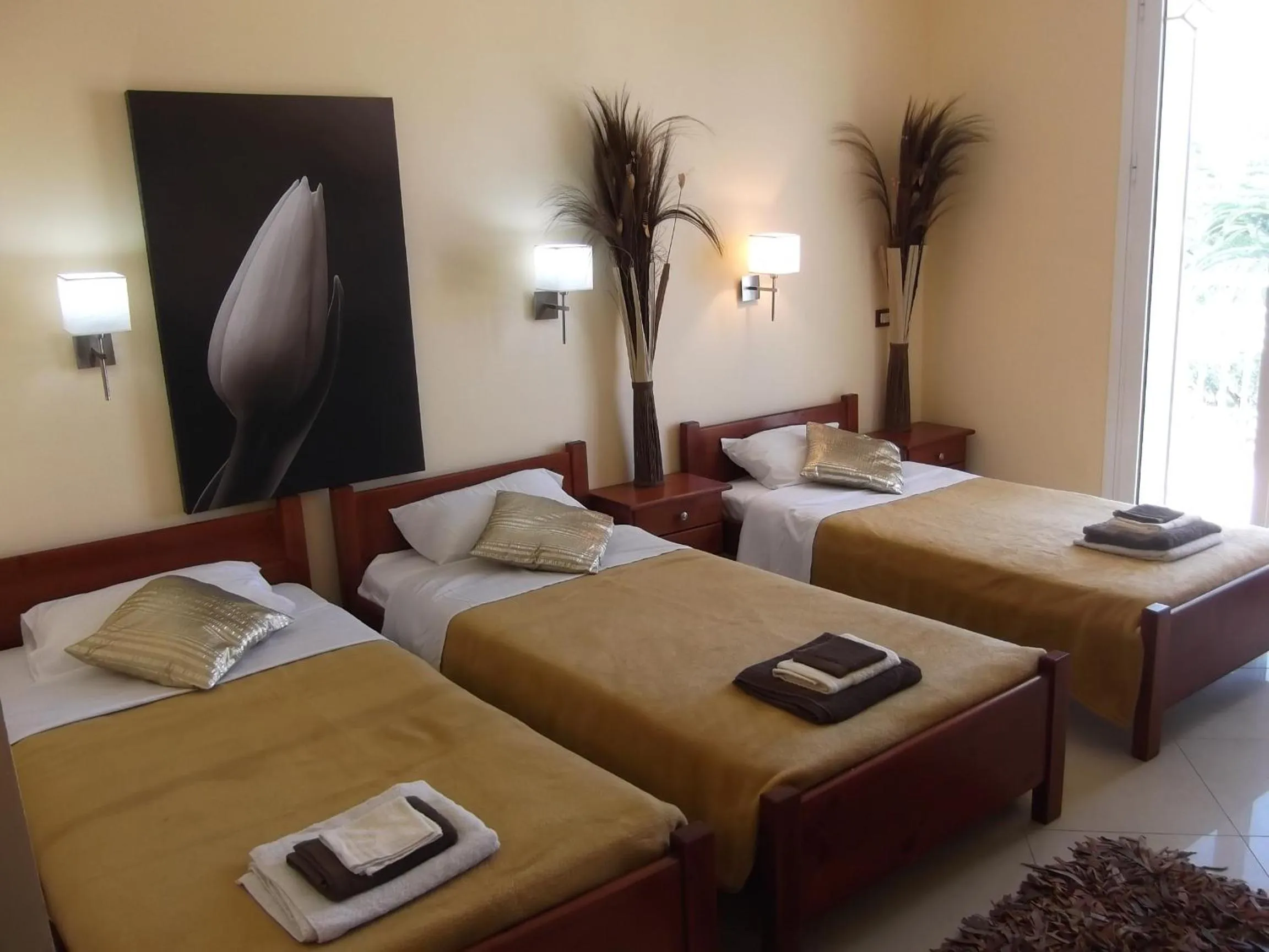 Bed in Mariana Hotel