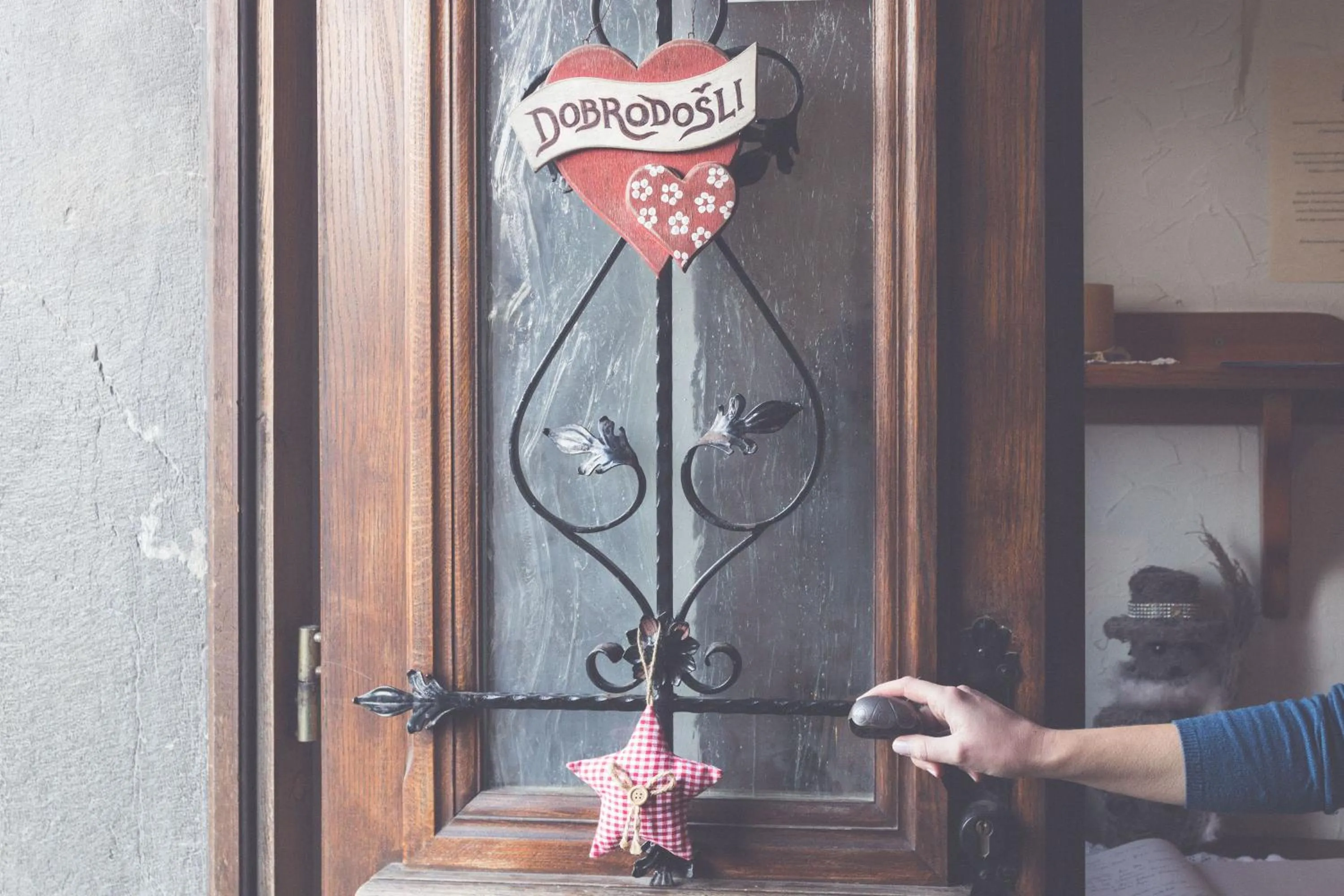 Facade/entrance in B&B Pod Skalo