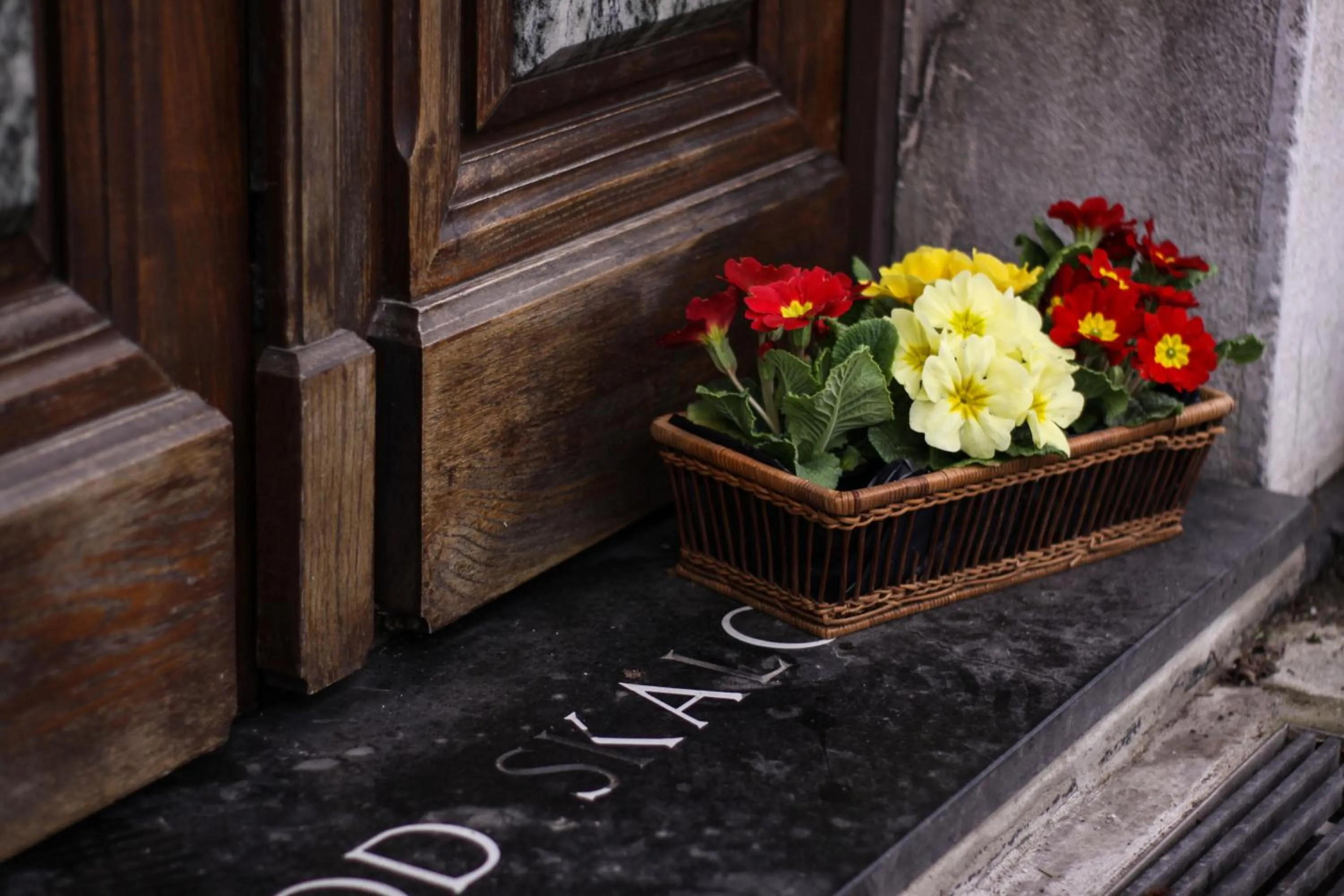 Facade/entrance in B&B Pod Skalo