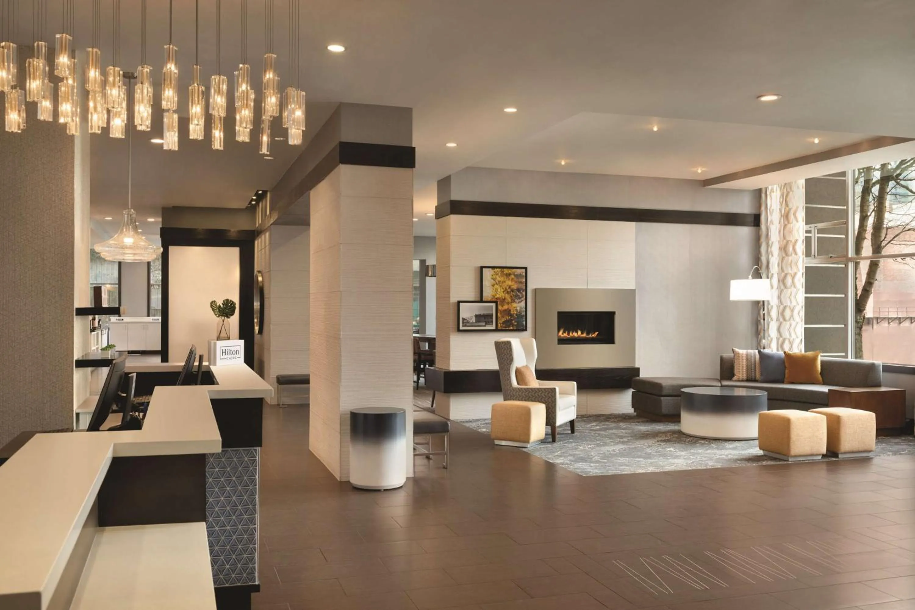 Lobby or reception in Homewood Suites by Hilton-Seattle Convention Center-Pike Street