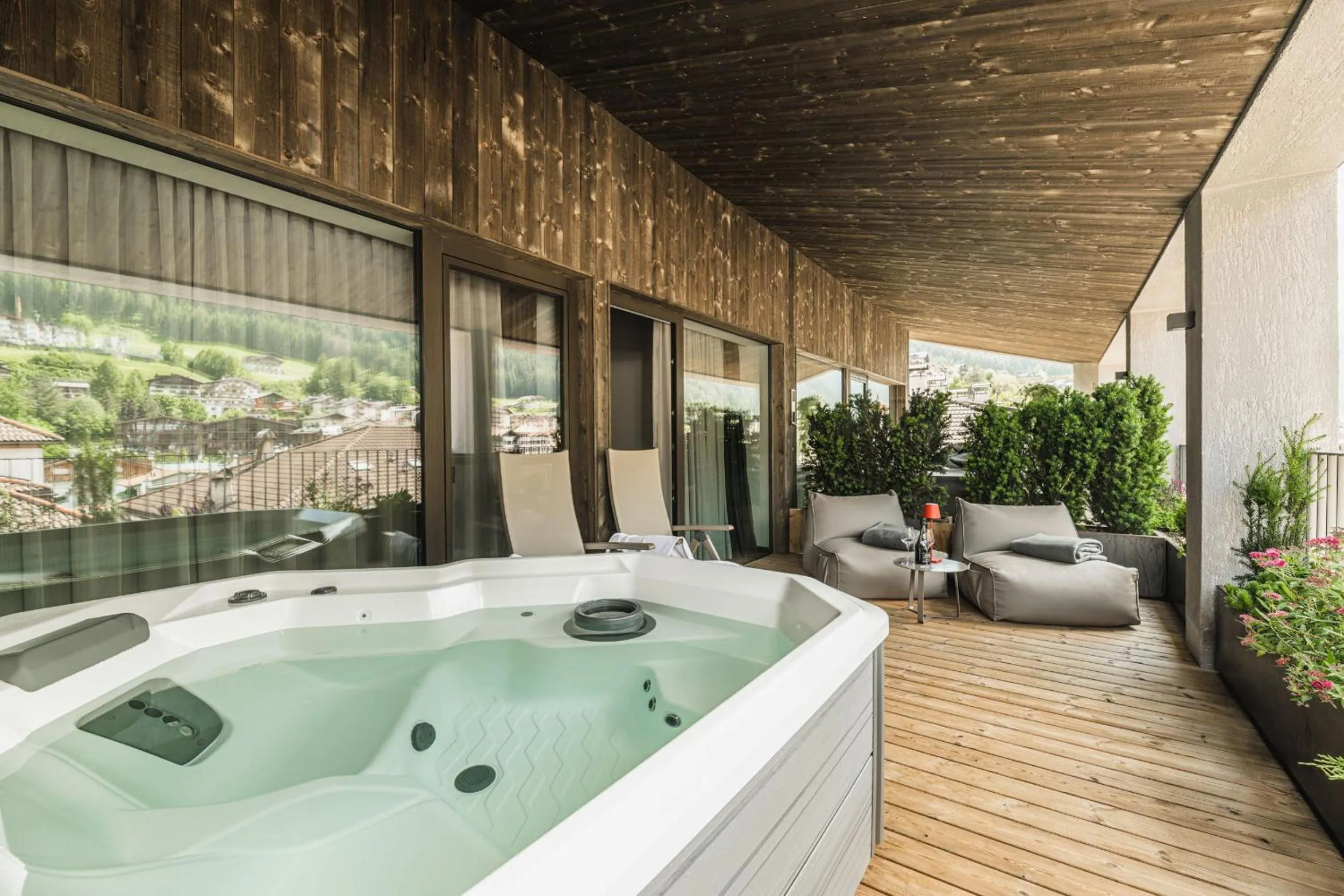 Balcony/Terrace in Aquila Dolomites Residence