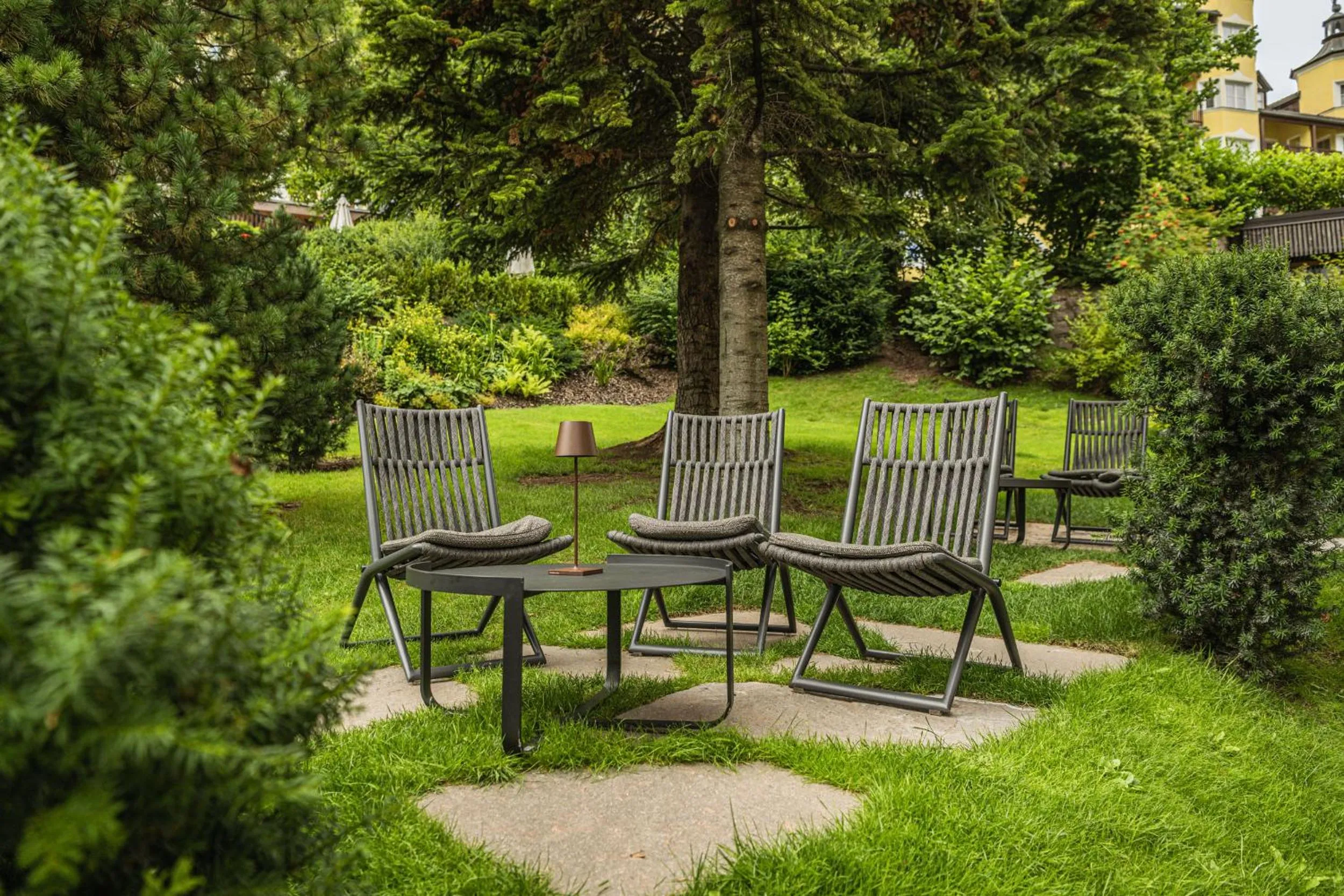 Garden view in Aquila Dolomites Residence
