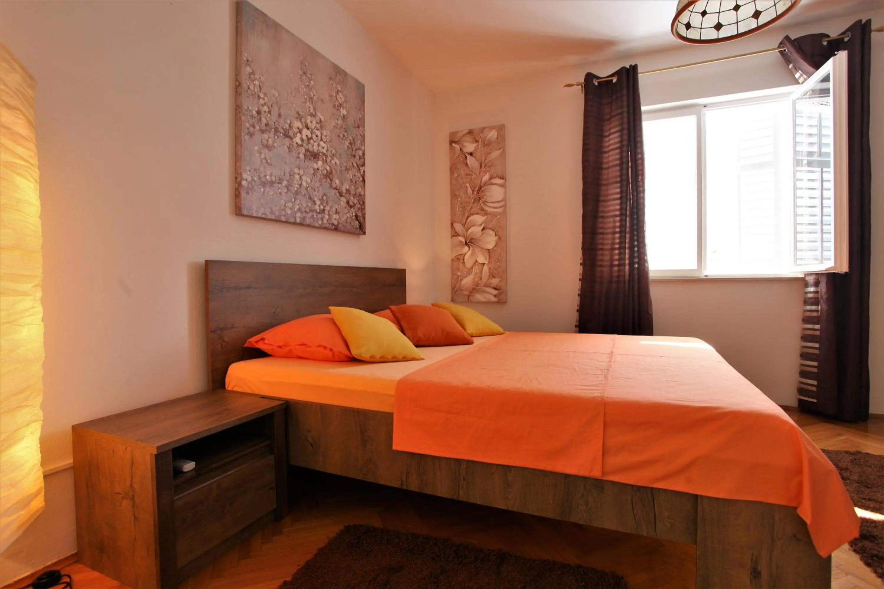 Bedroom, Bed in Apartment Garden M&M