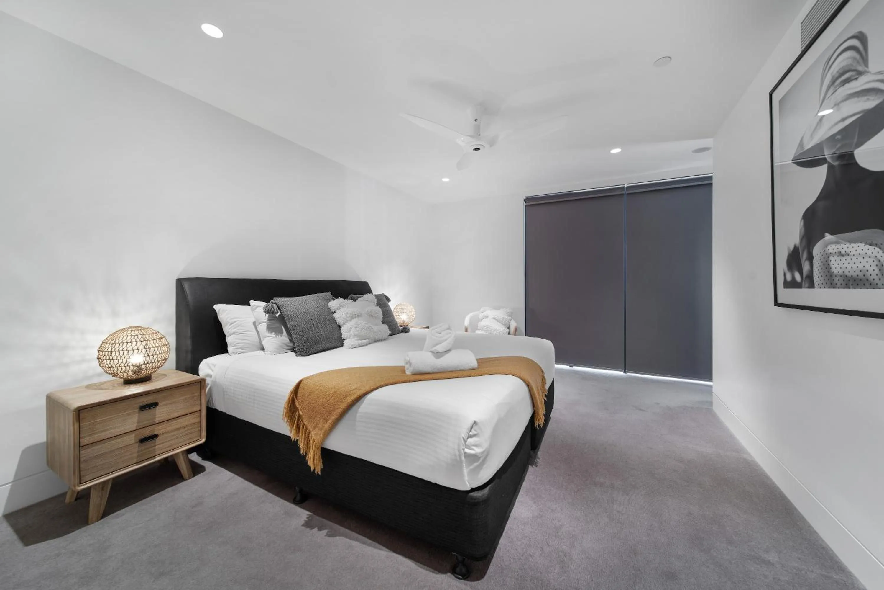 Bedroom, Bed in m1 Resort