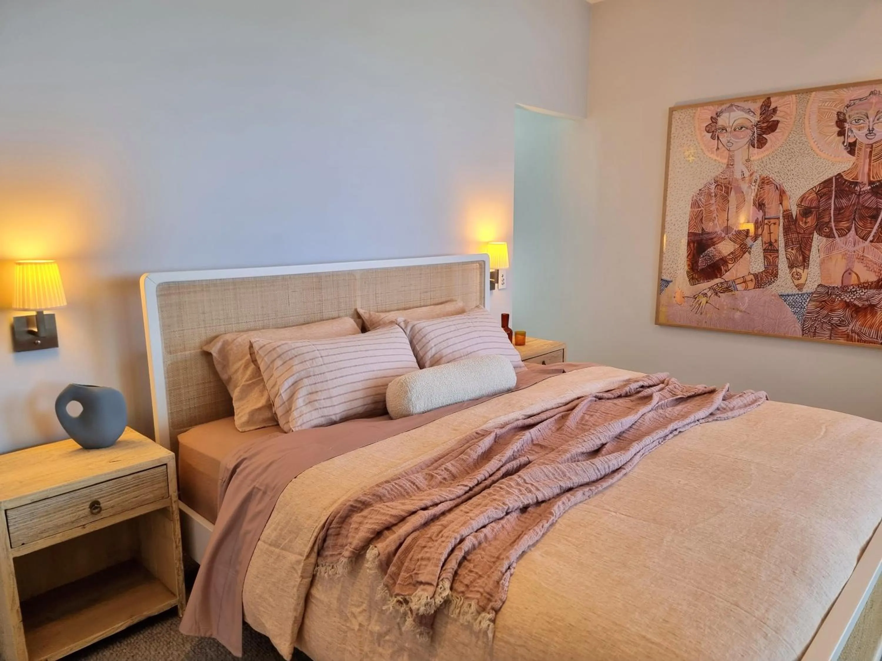 Bedroom, Bed in m1 Resort