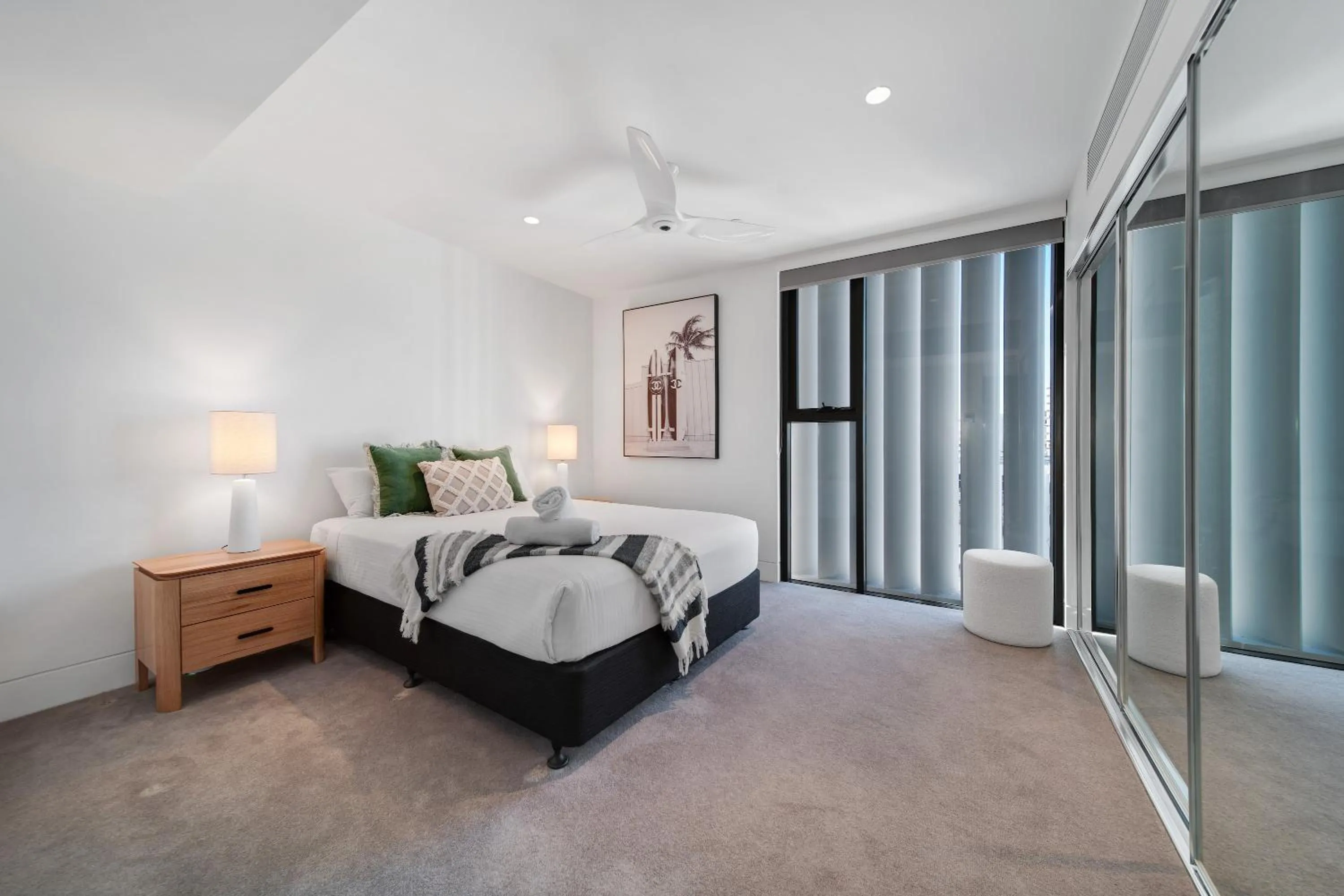 Bedroom, Bed in m1 Resort