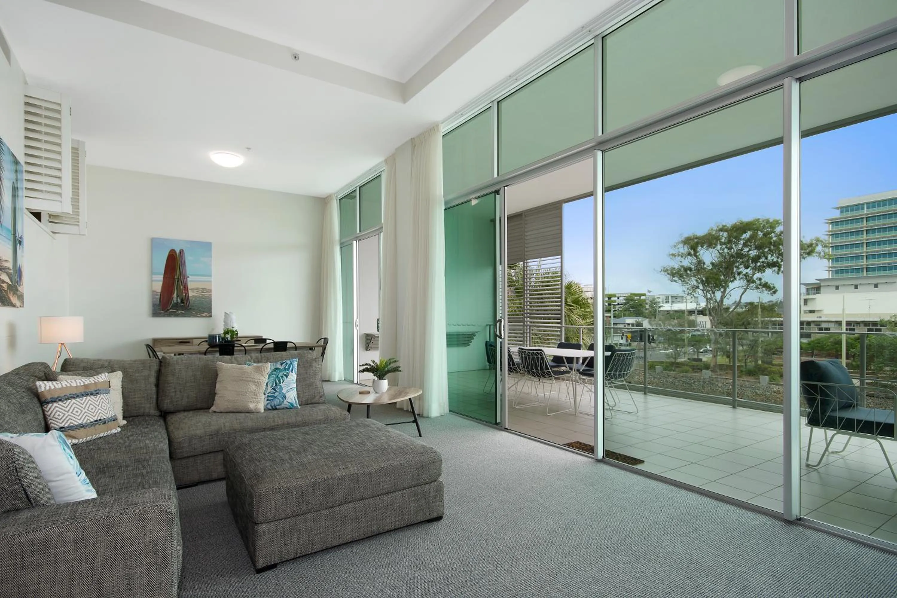 Living room in m1 Resort