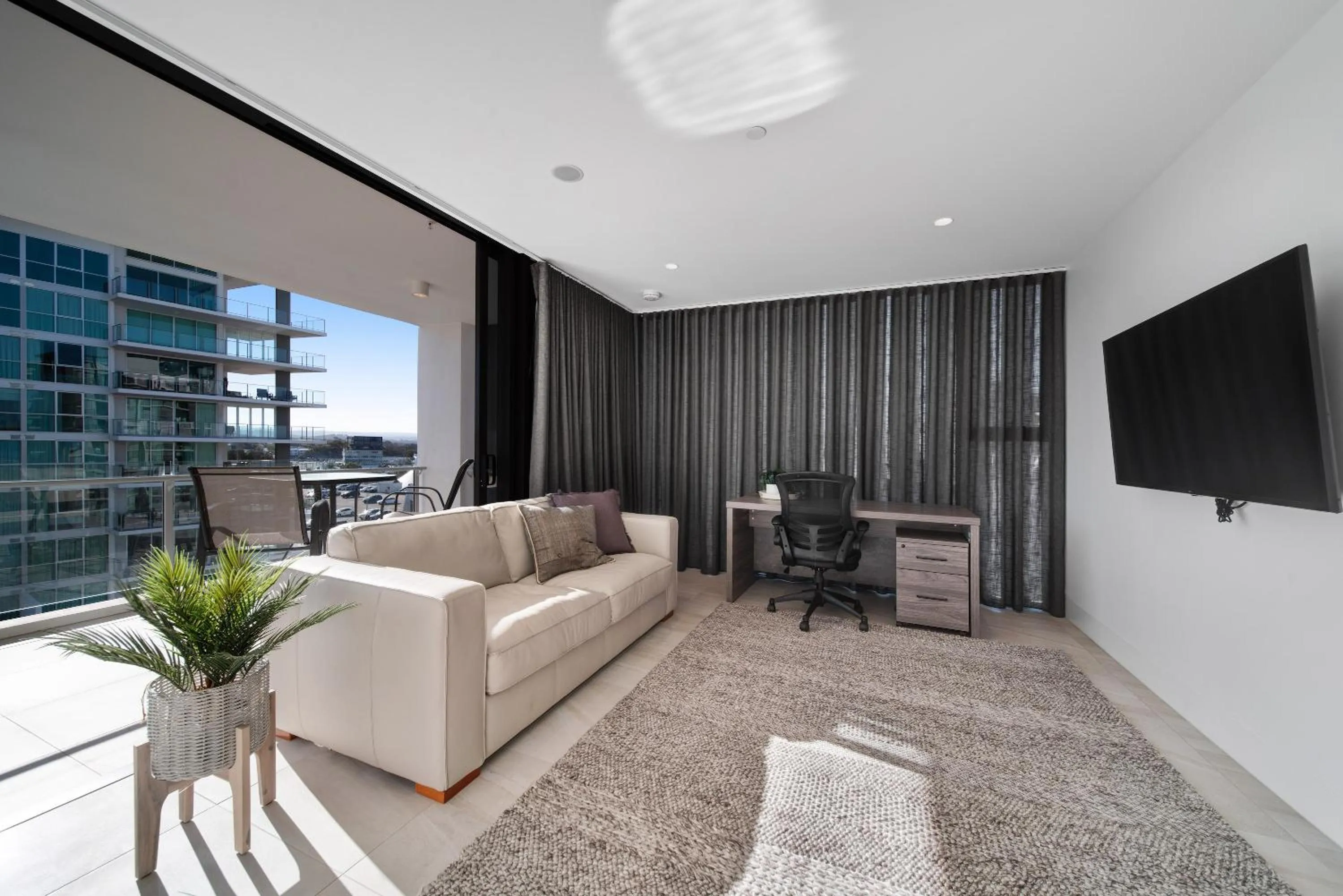 Living room in m1 Resort