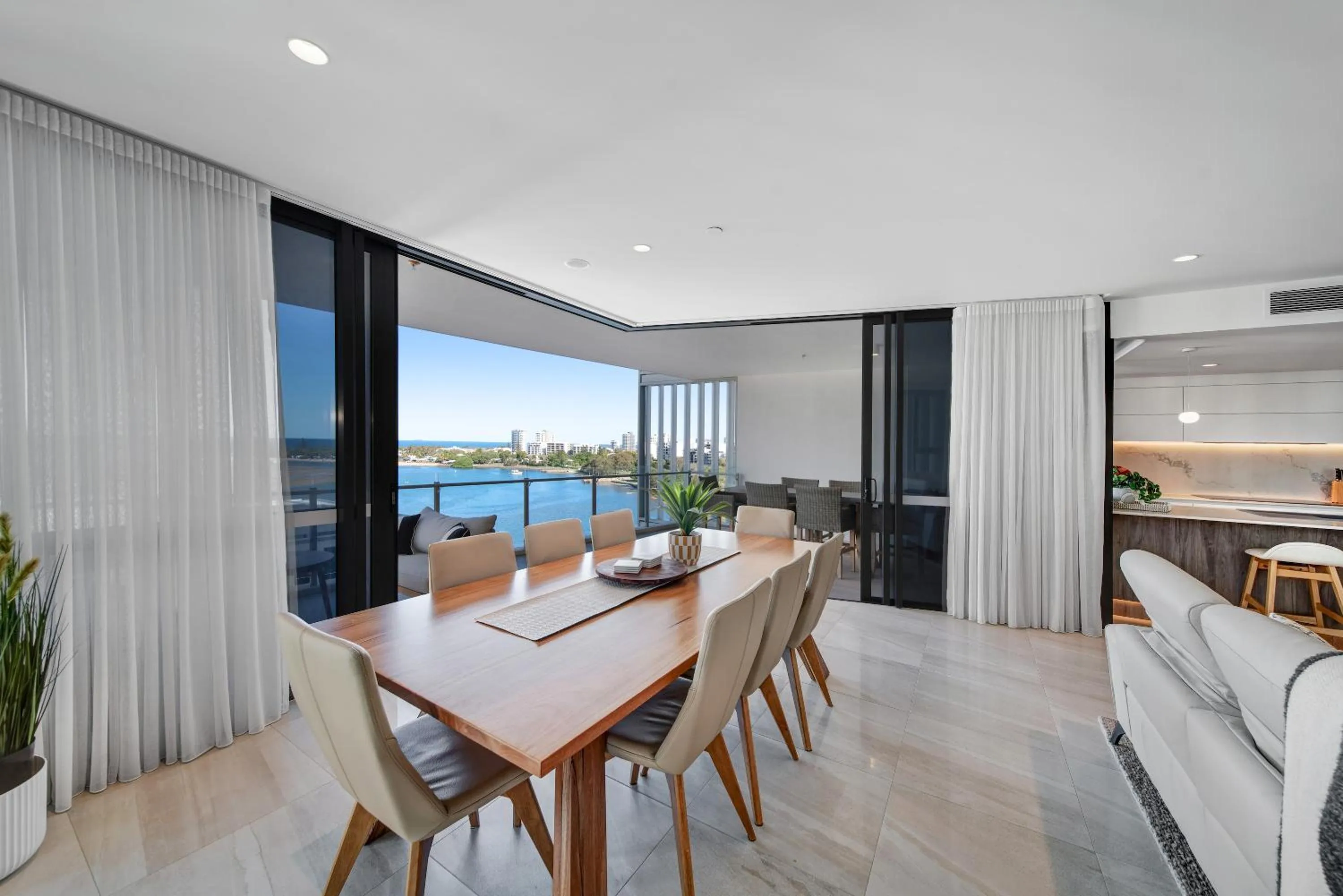 Dining area in m1 Resort