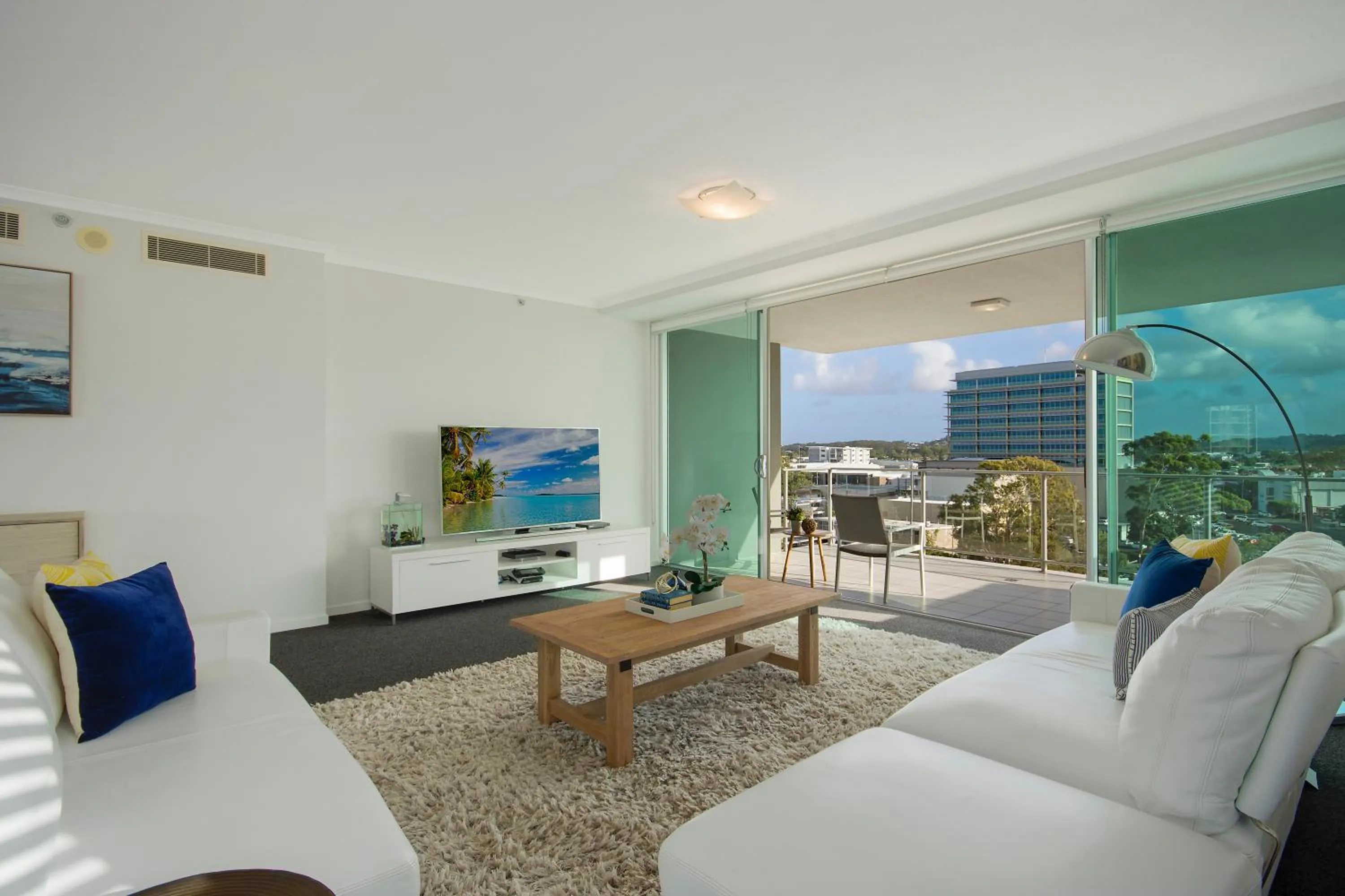 Living room in m1 Resort