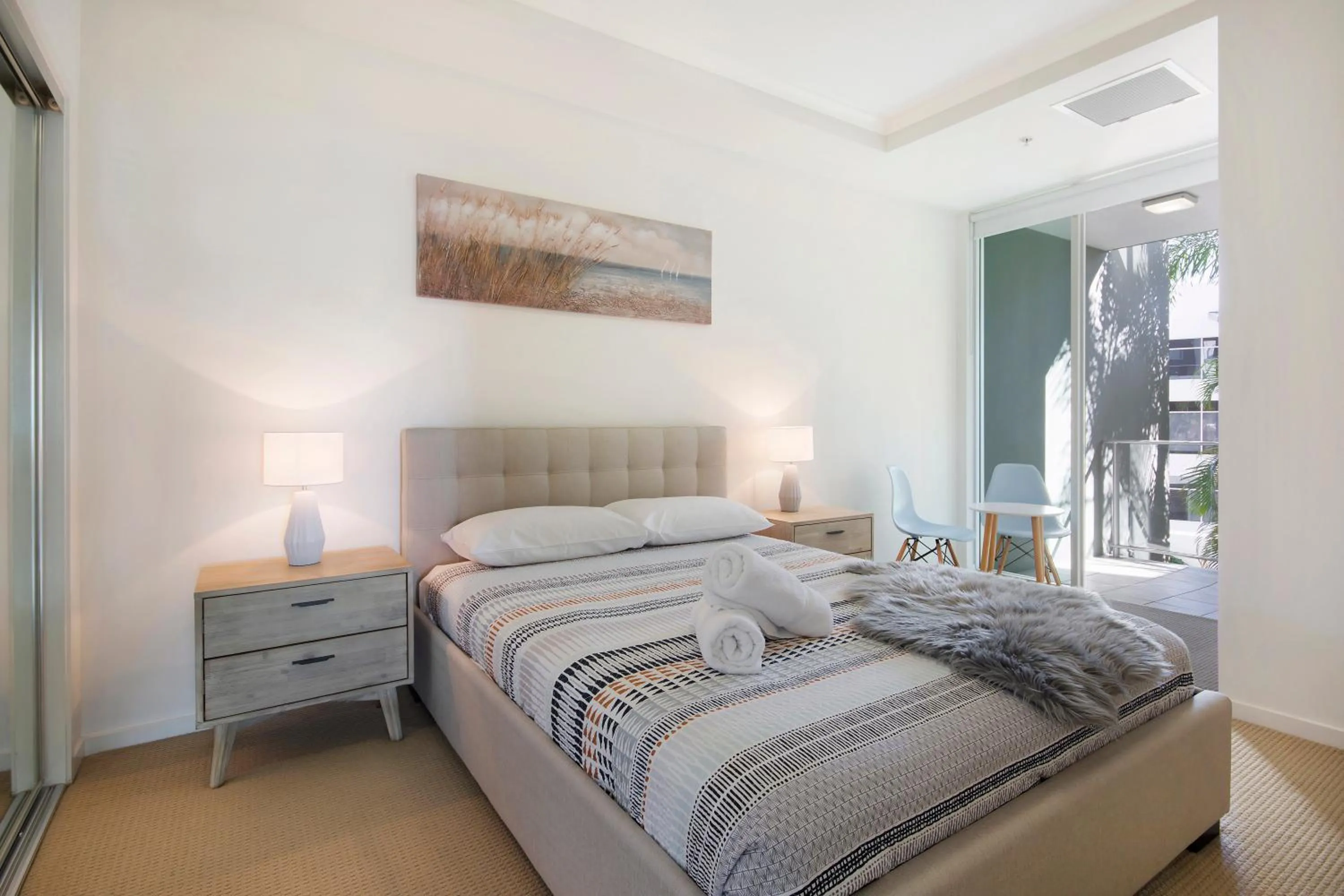 Bedroom, Bed in m1 Resort