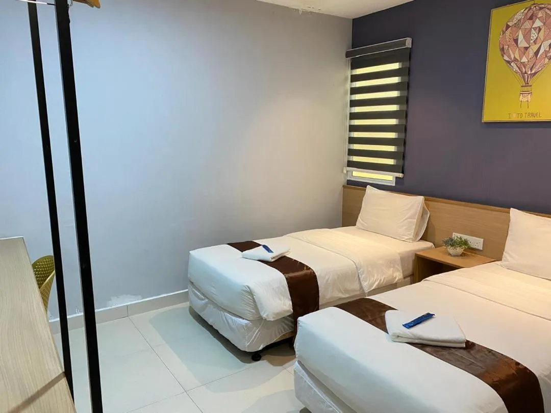 Bed in MD Boutique Hotel