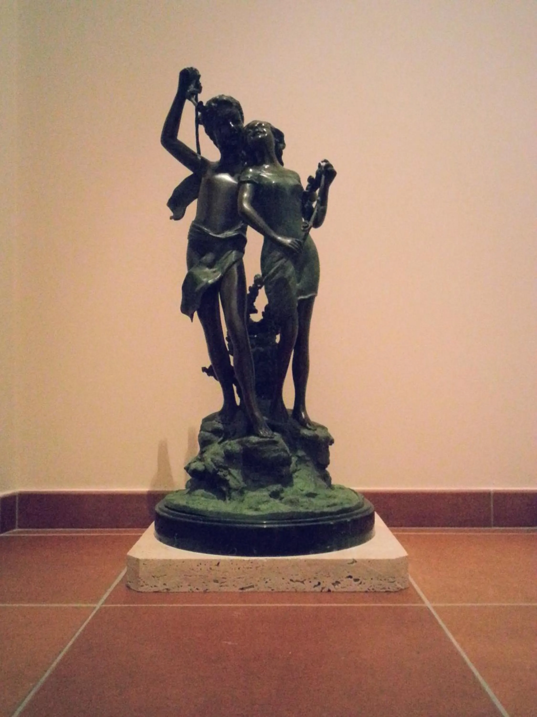 Decorative detail in Ottaviano Guest House