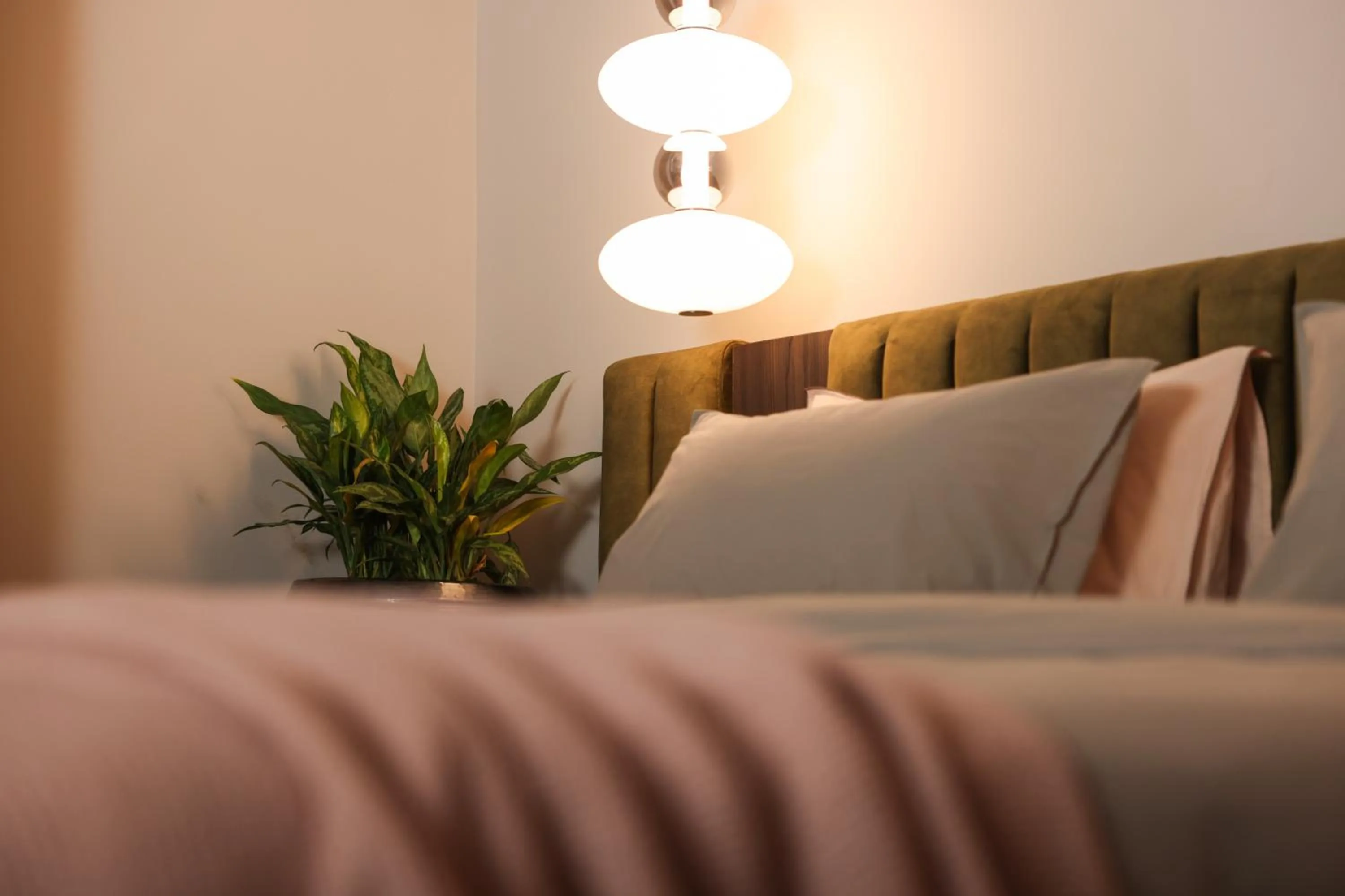 Bed in Padam Boutique Hotel