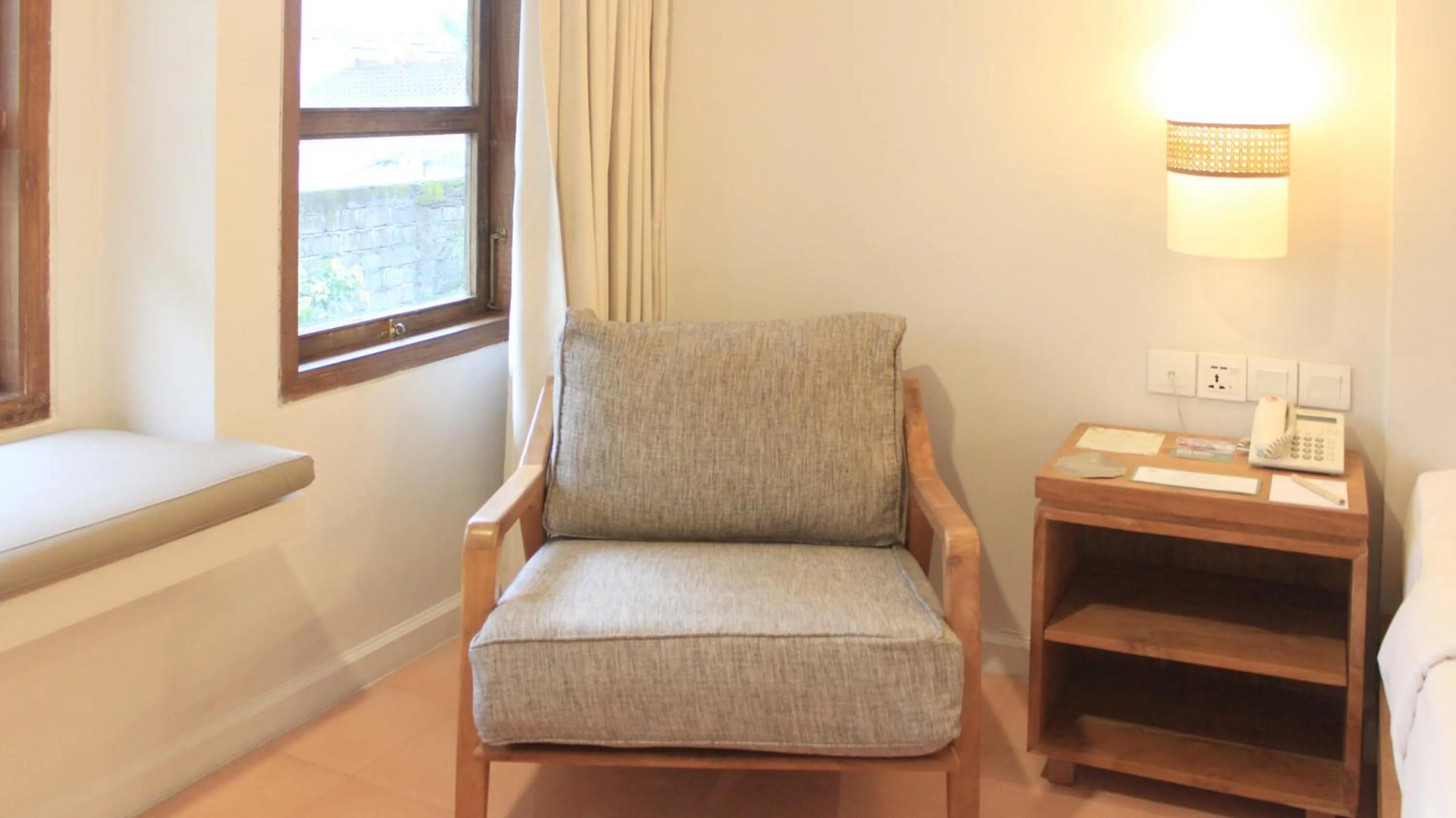 Seating area in AlamKulkul Boutique Resort