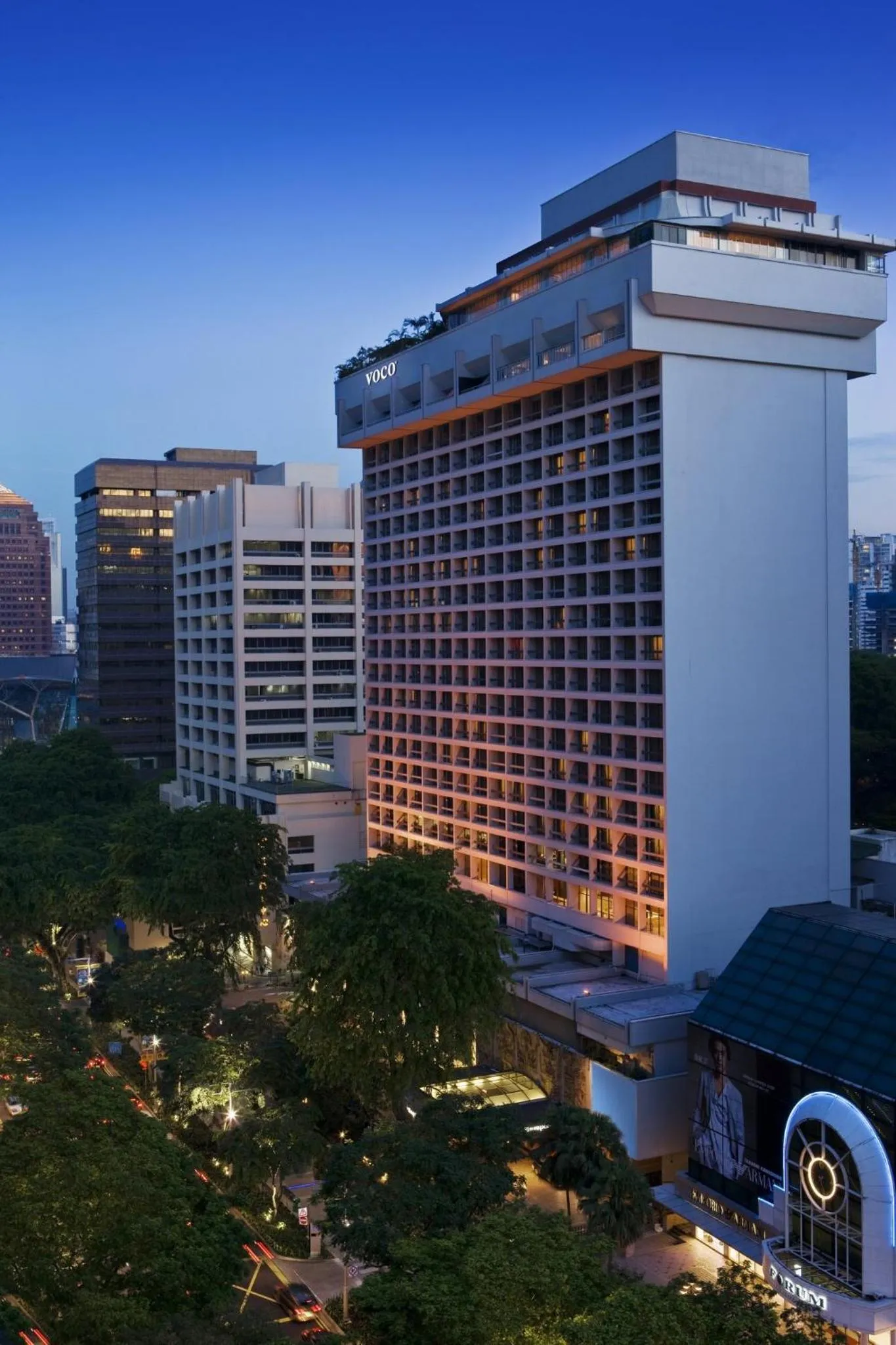 Property building in voco Orchard Singapore by IHG