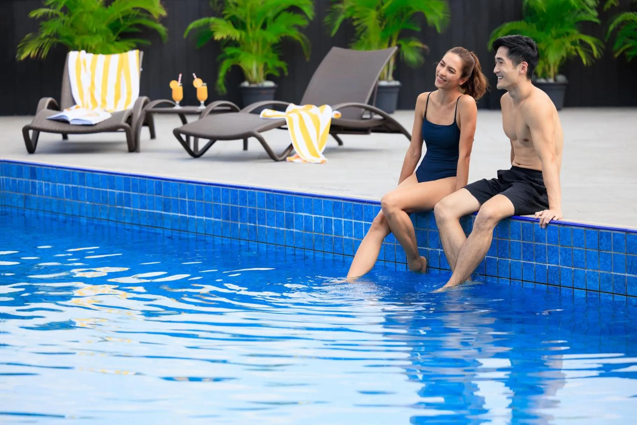 Swimming pool in voco Orchard Singapore by IHG