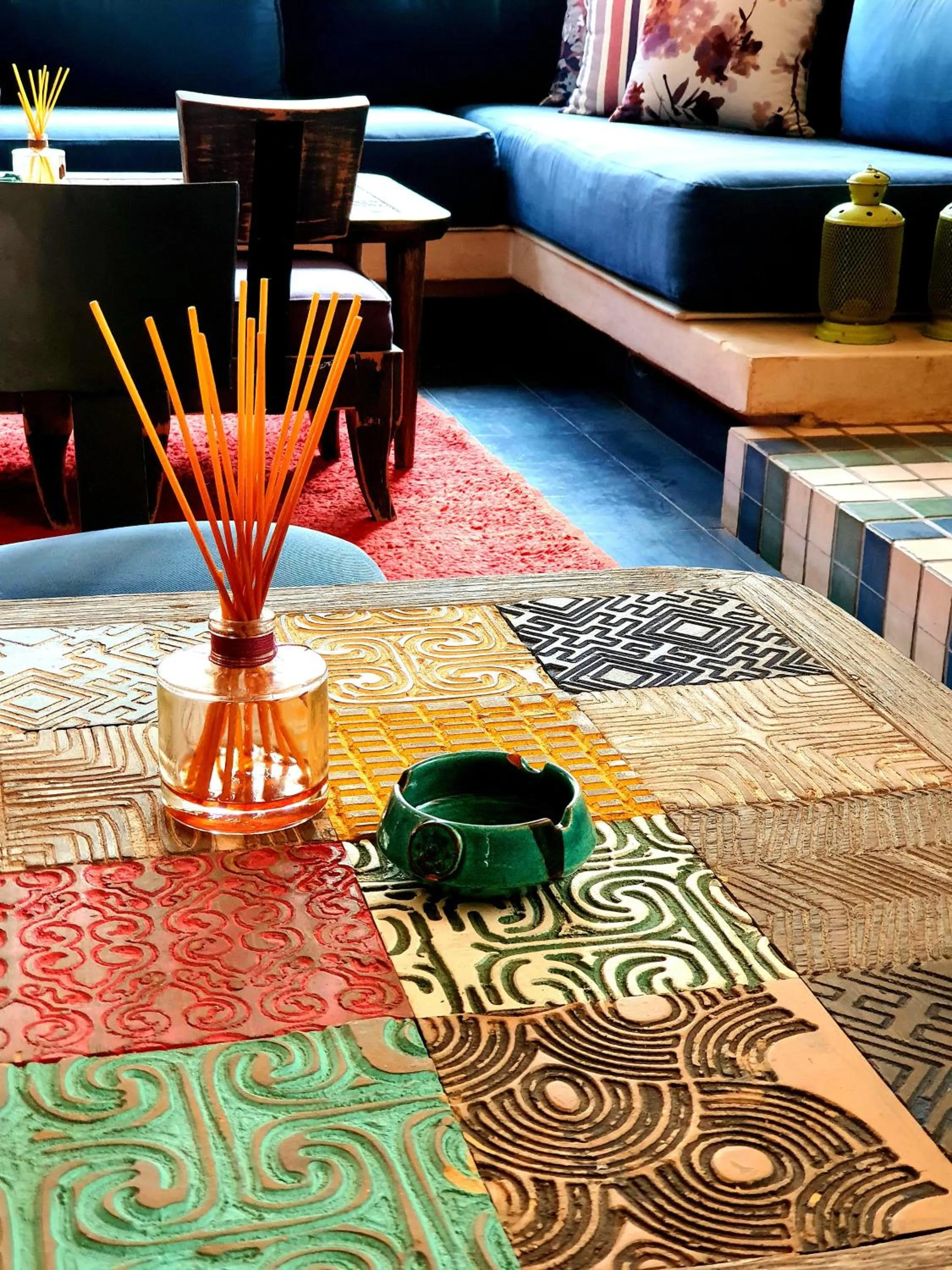 Decorative detail in Casa Taos