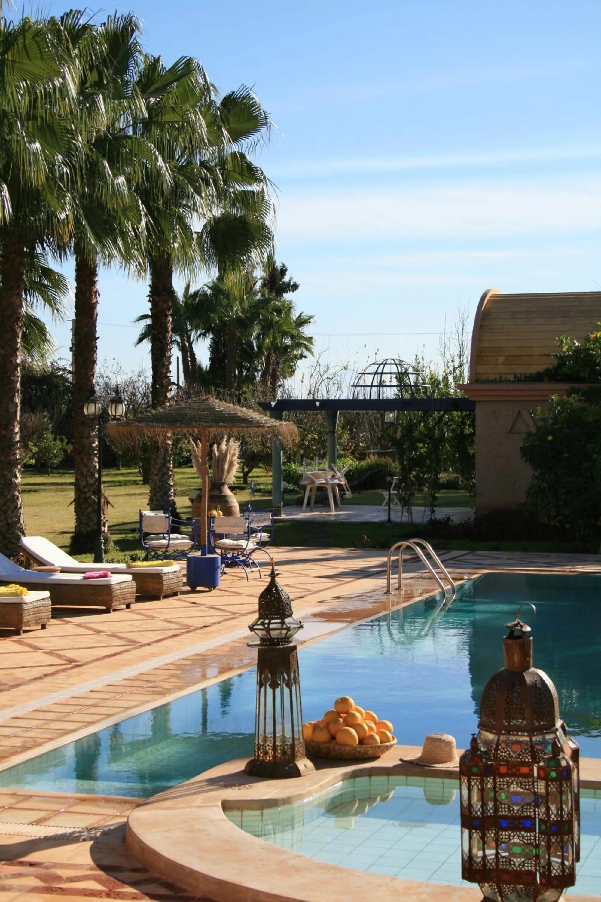 Swimming pool in Casa Taos