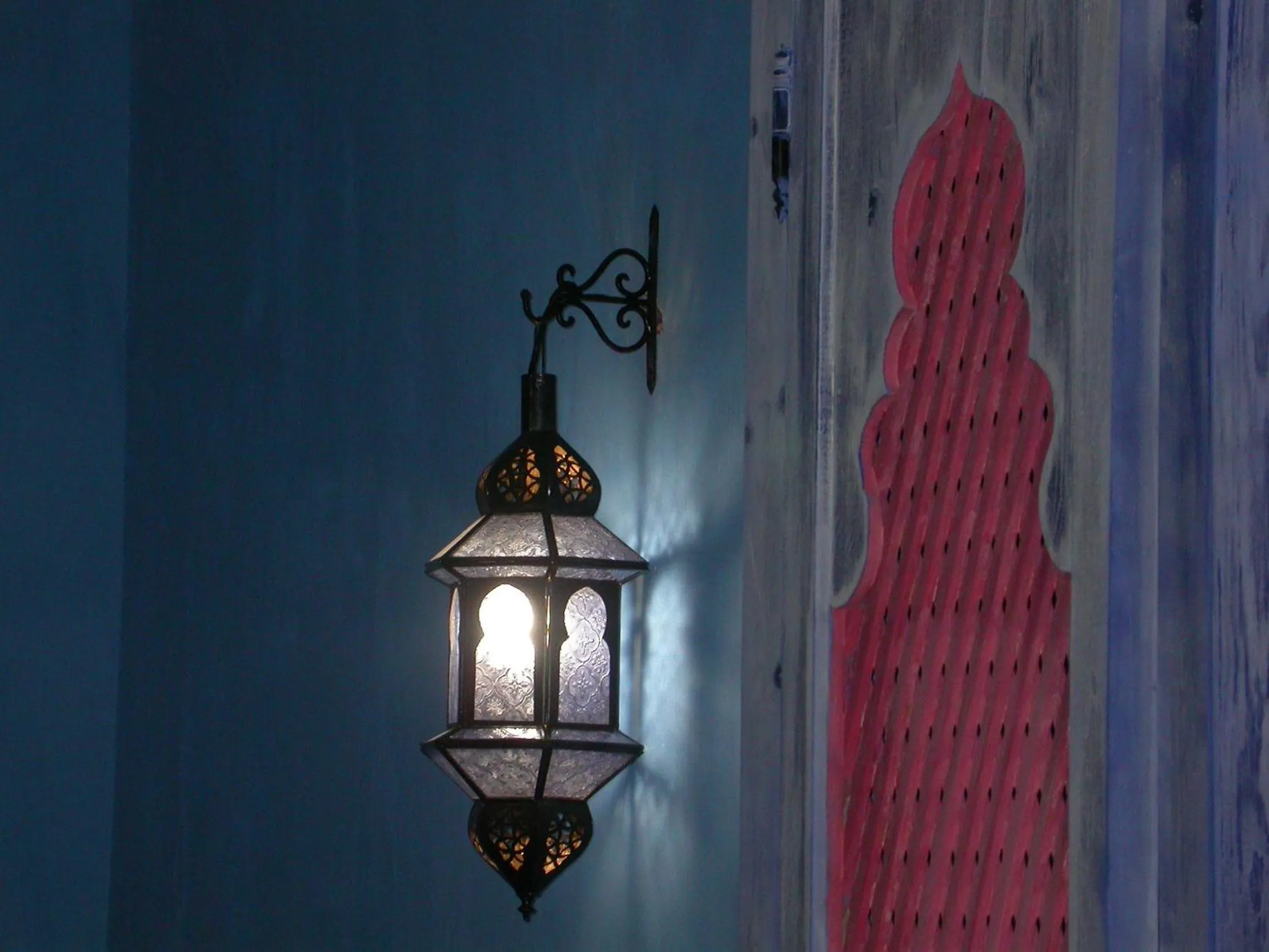 Decorative detail in Casa Taos