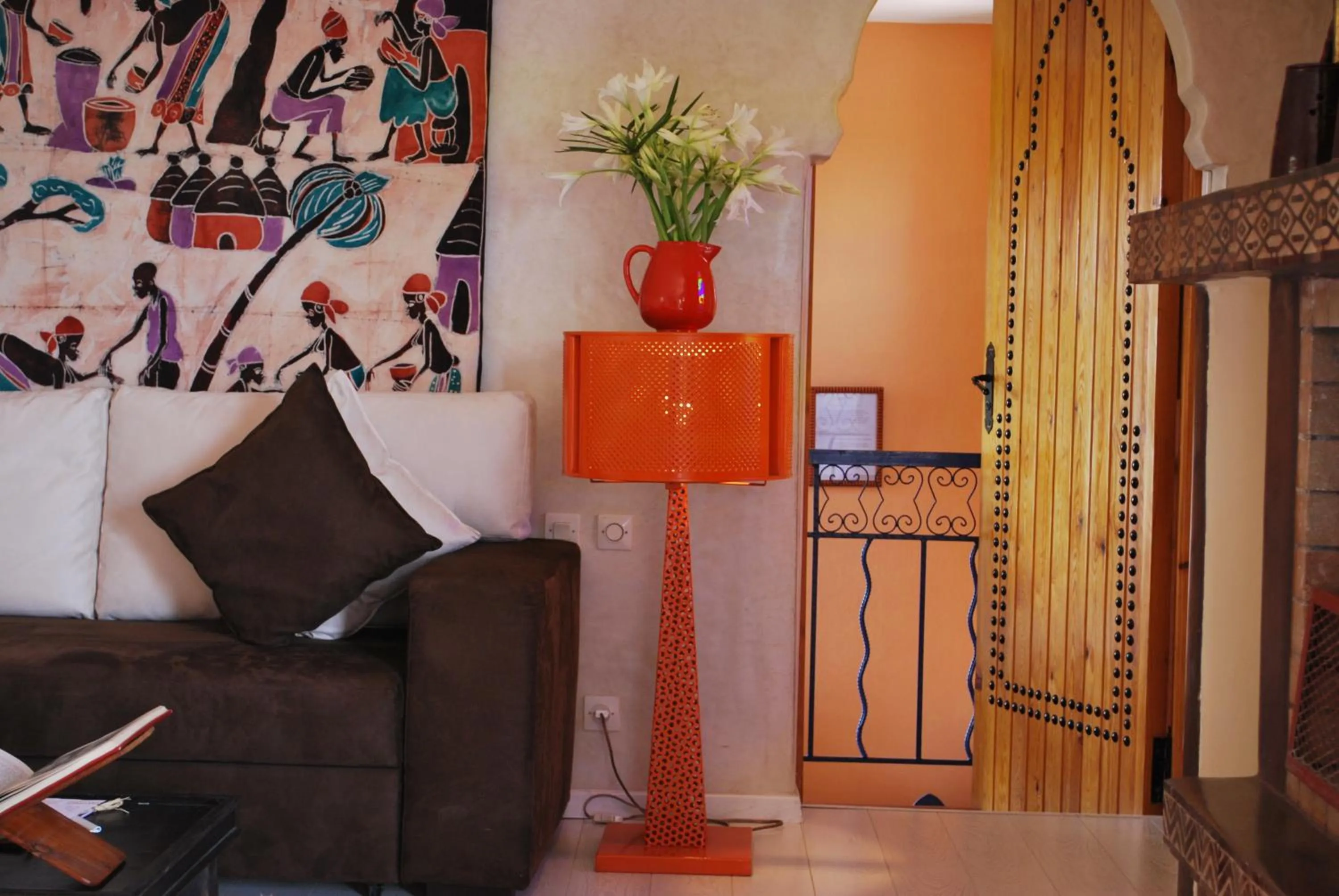 Decorative detail in Casa Taos