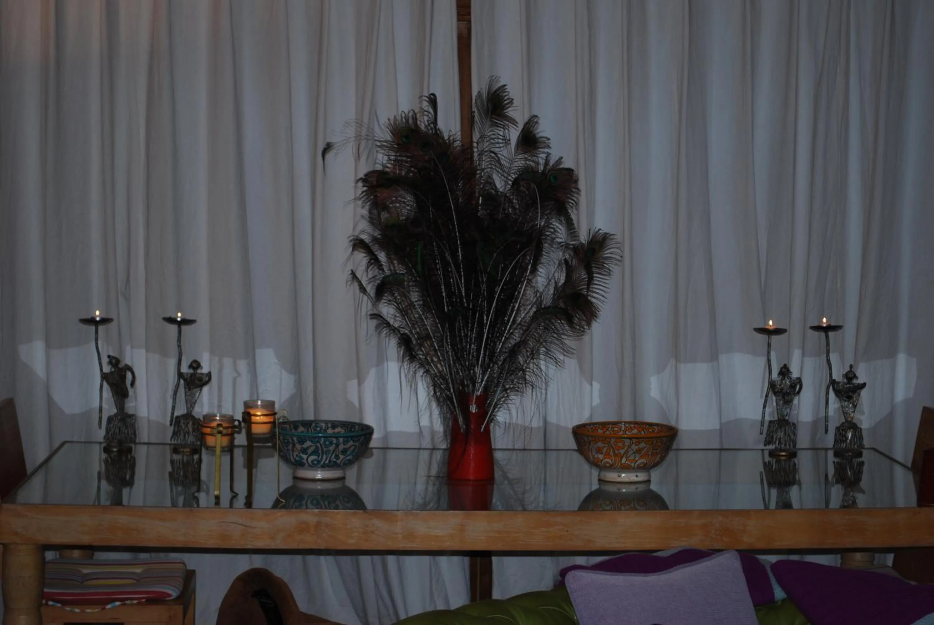 Communal lounge/ TV room in Casa Taos