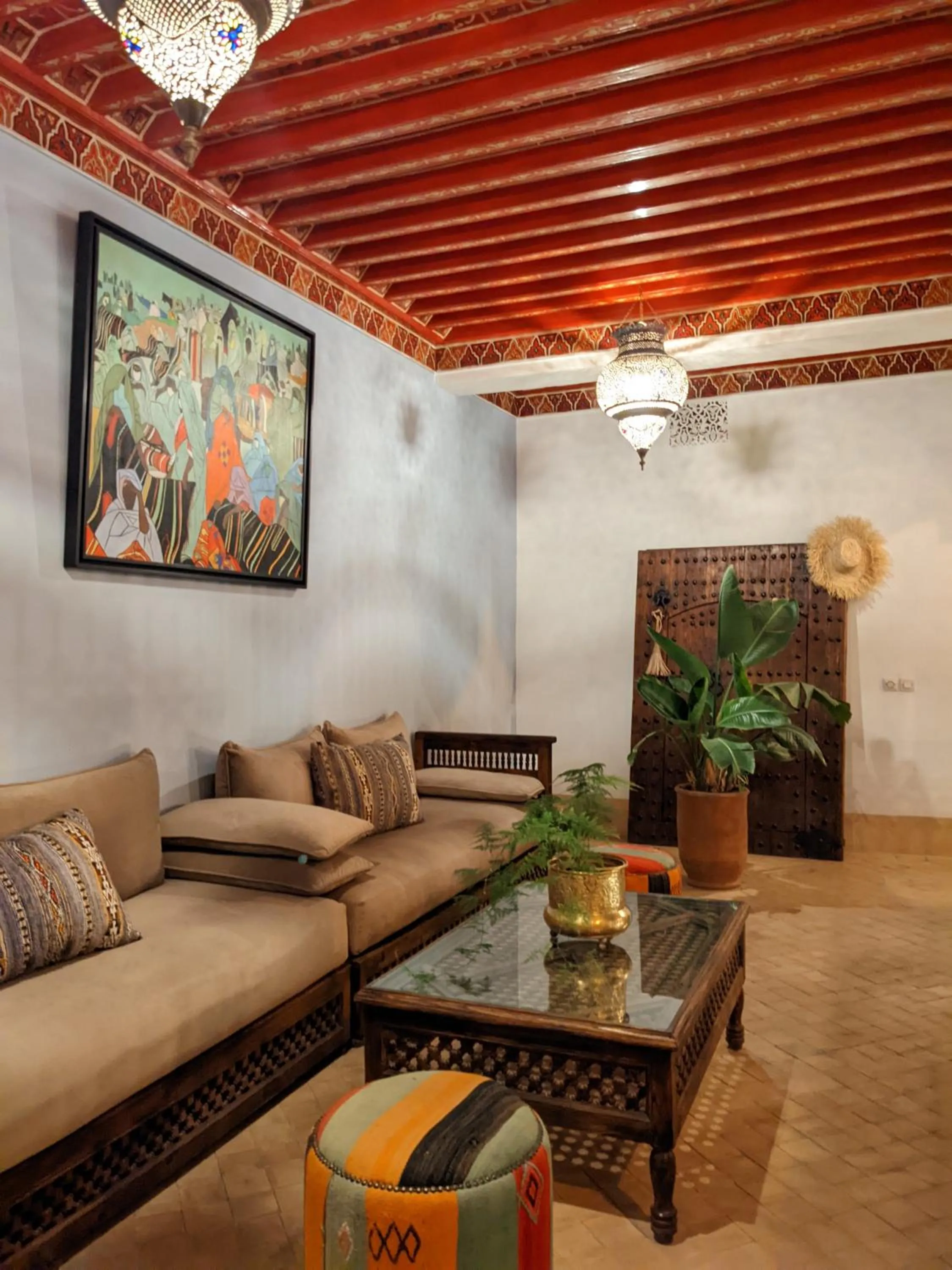 Living room in Riad Smara
