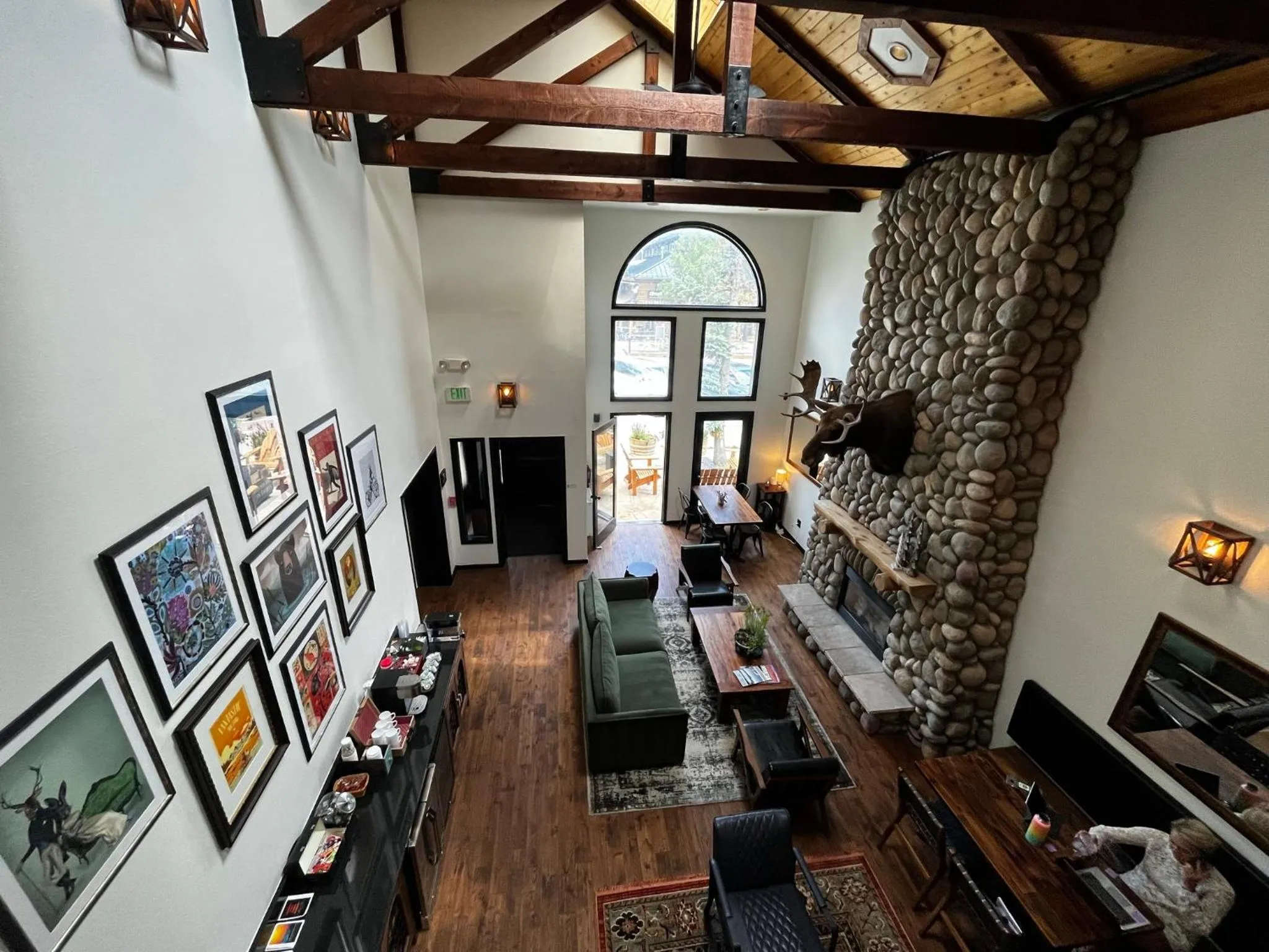 Living room in Hotel Frisco